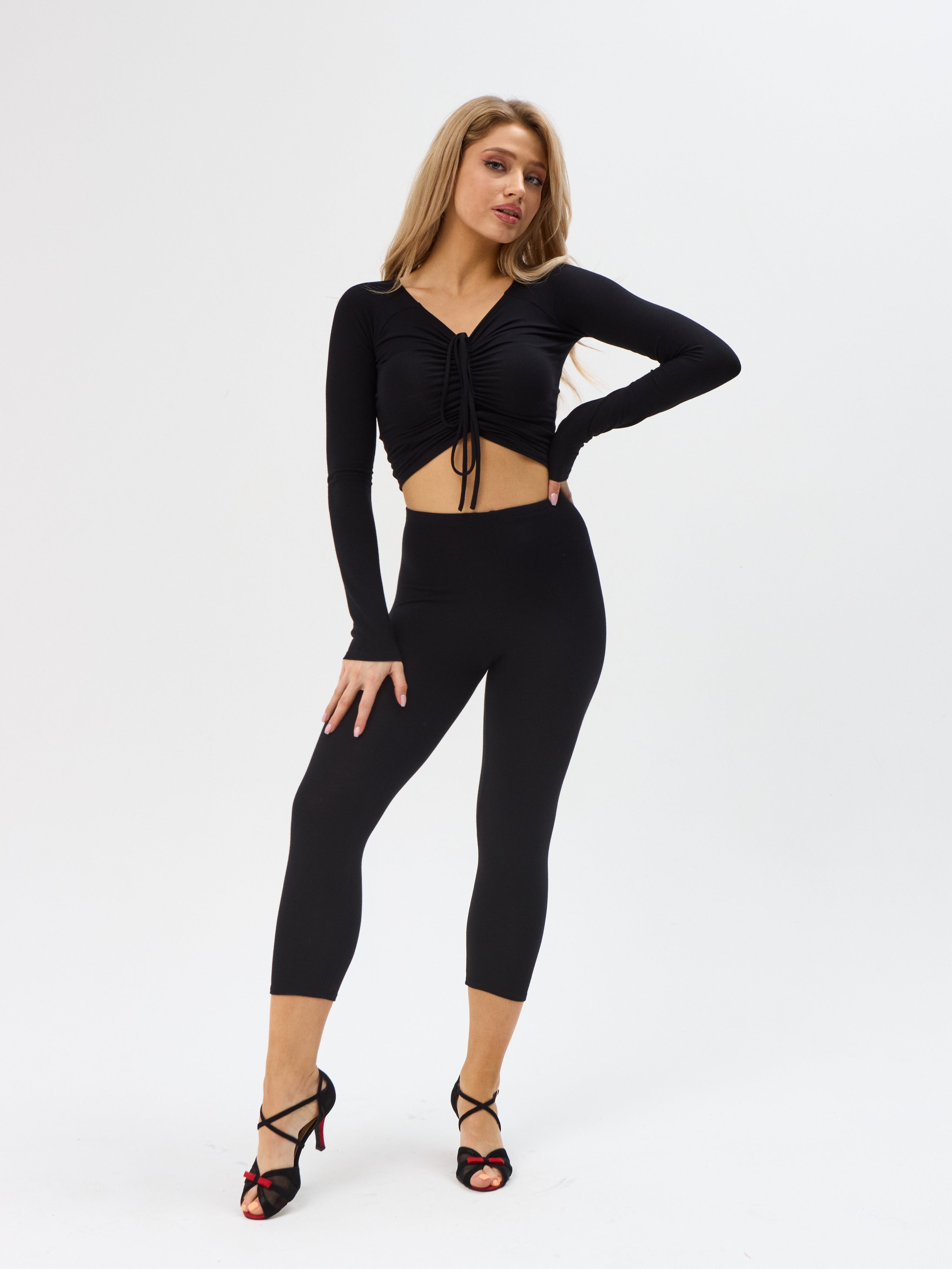 Tanz-3/4-Leggings Sole SM5802 Anthrazitgrau (172)