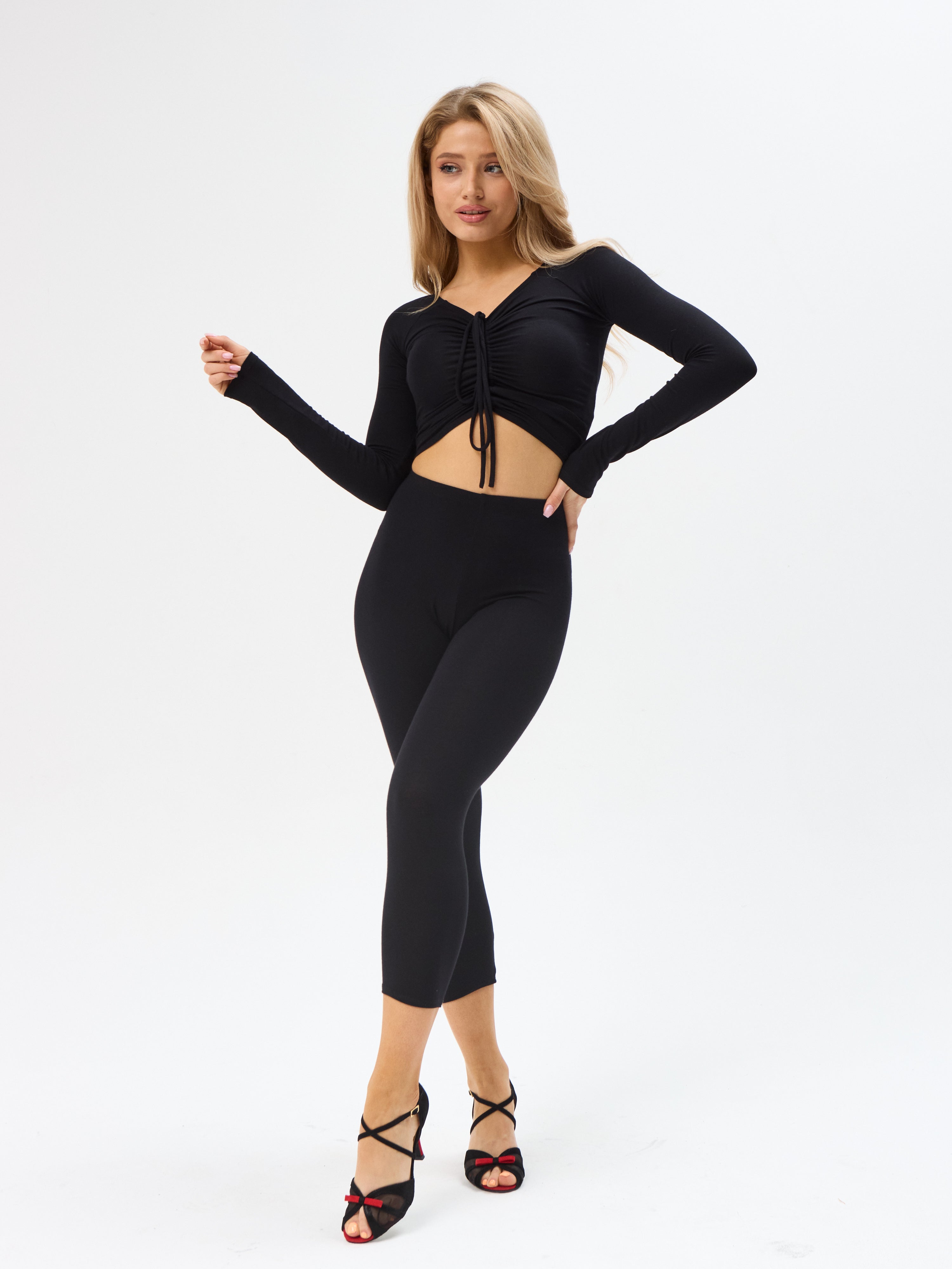 Tanz-3/4-Leggings Sole SM5802 Anthrazitgrau (172)