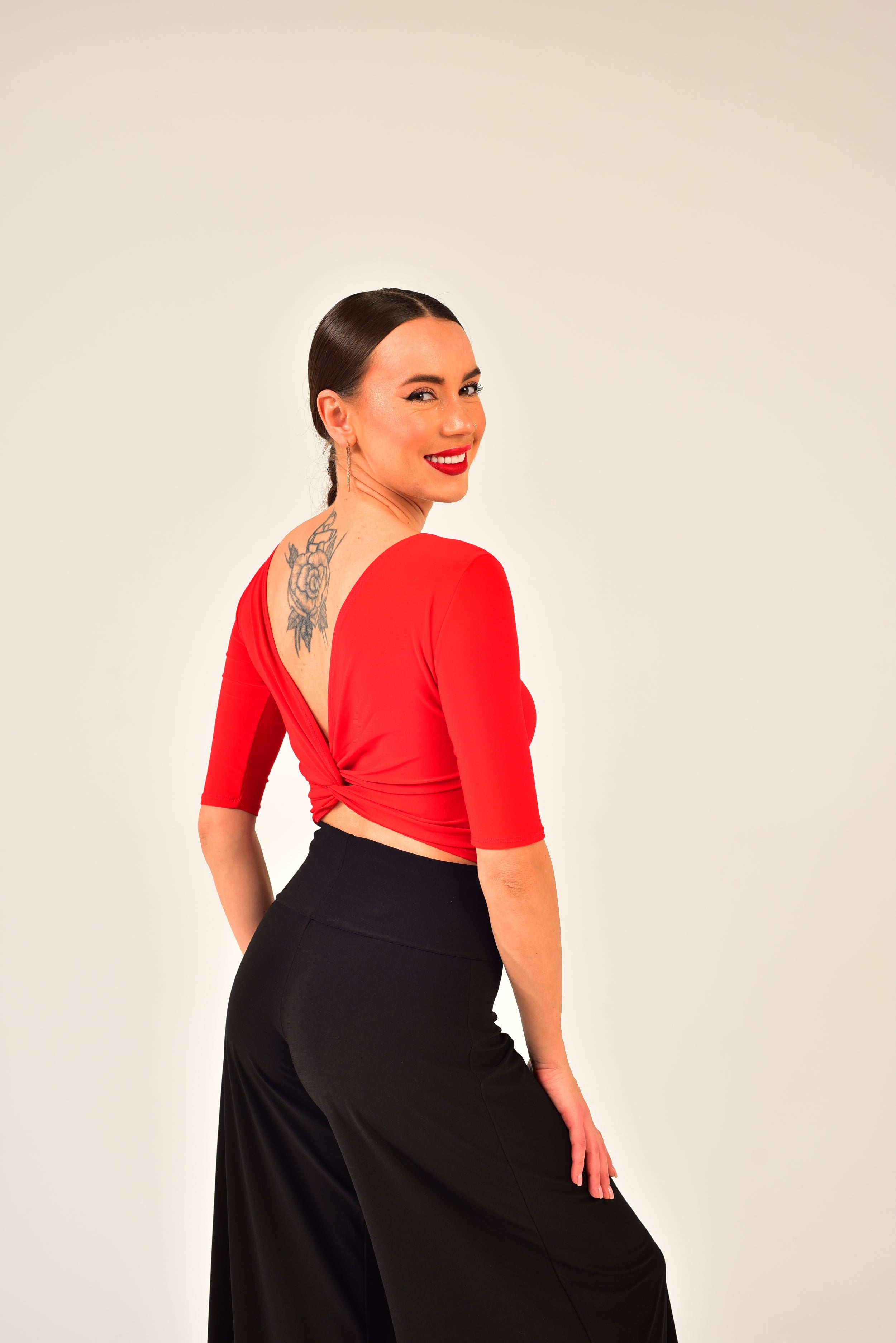 Tanztop Eva SM6038 Stahlgrau (258)
