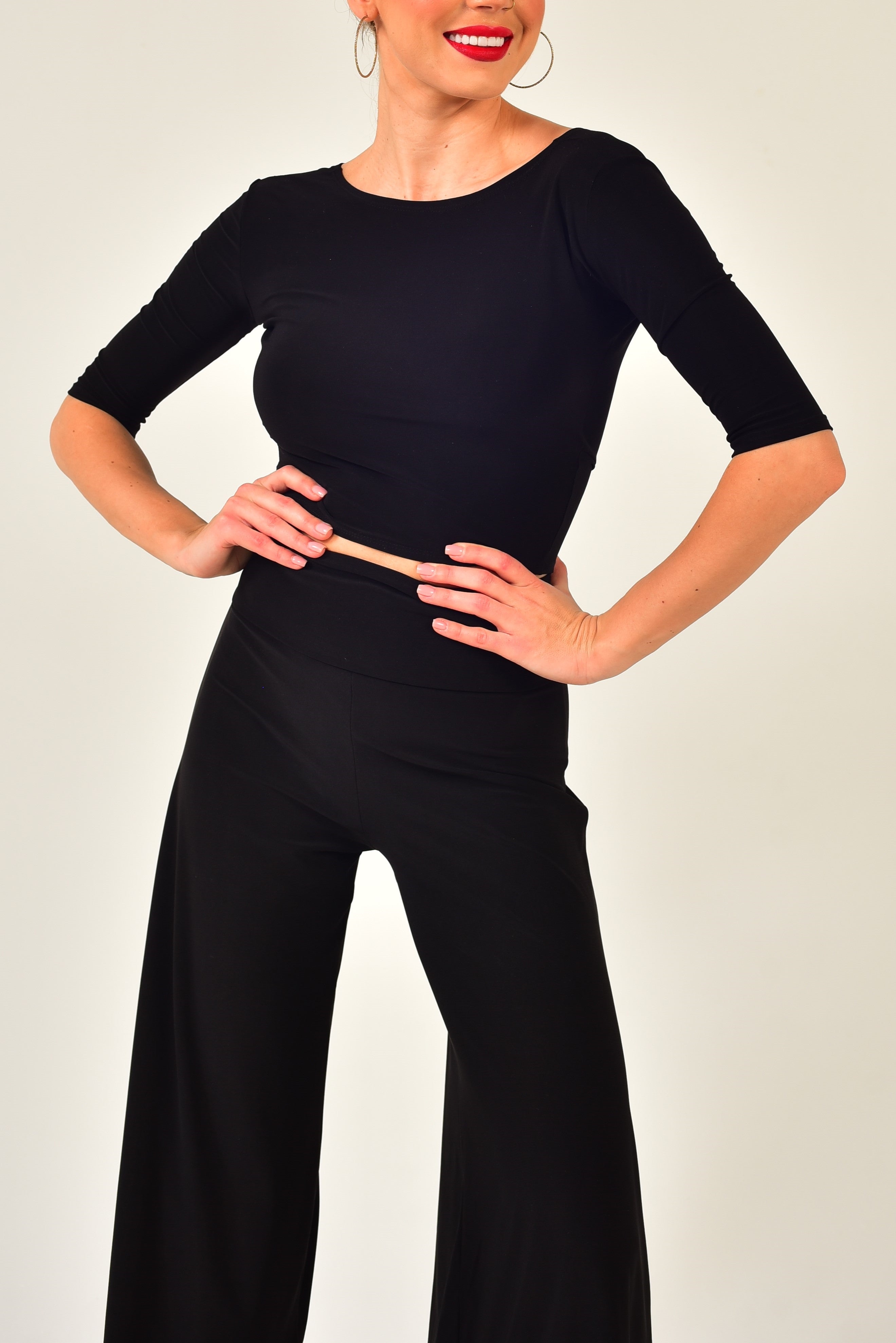 Tanztop Eva SM6038 Stahlgrau (258)