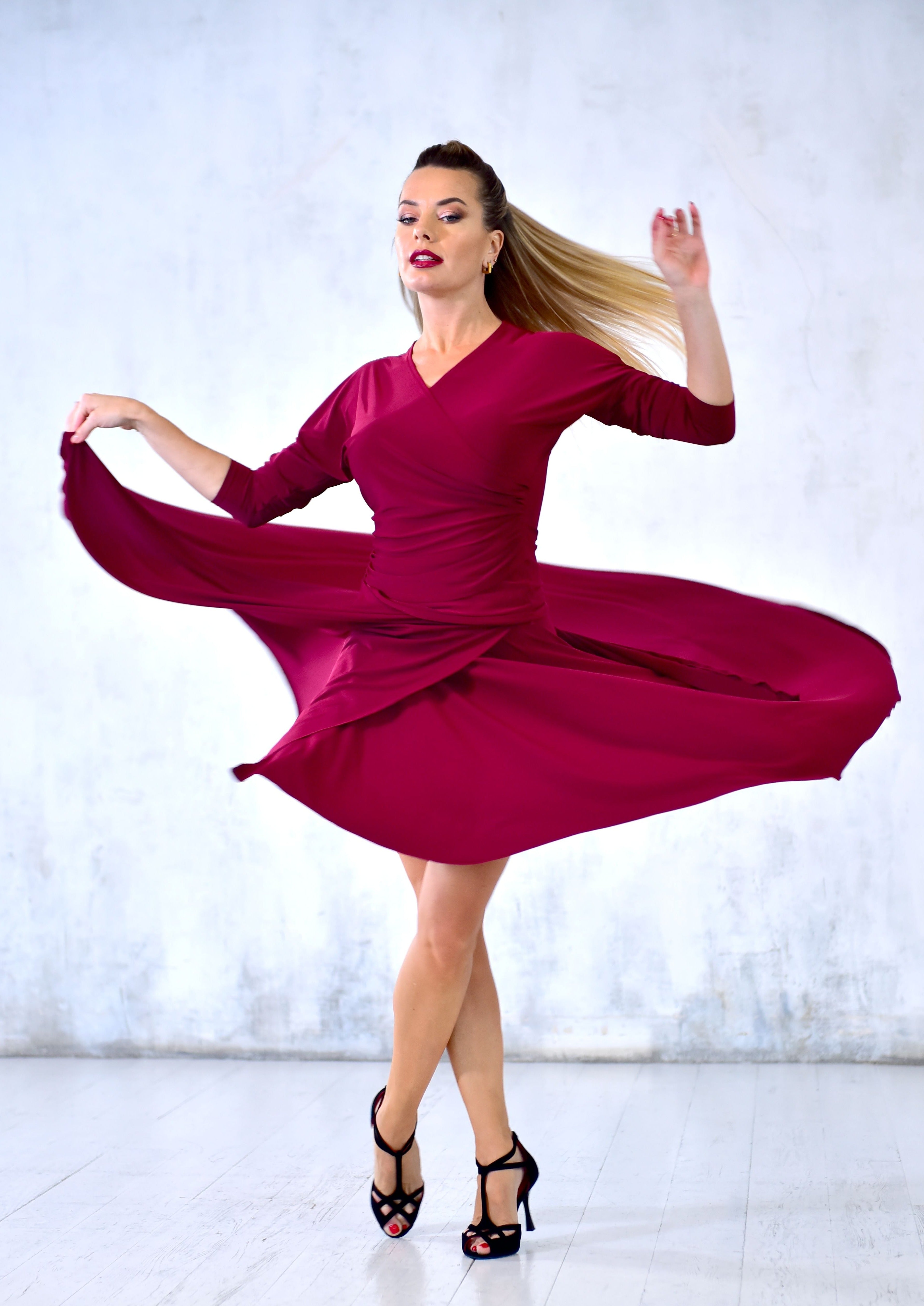 Tanzrock Lidiya SM7131 Tiefschwarz (037)