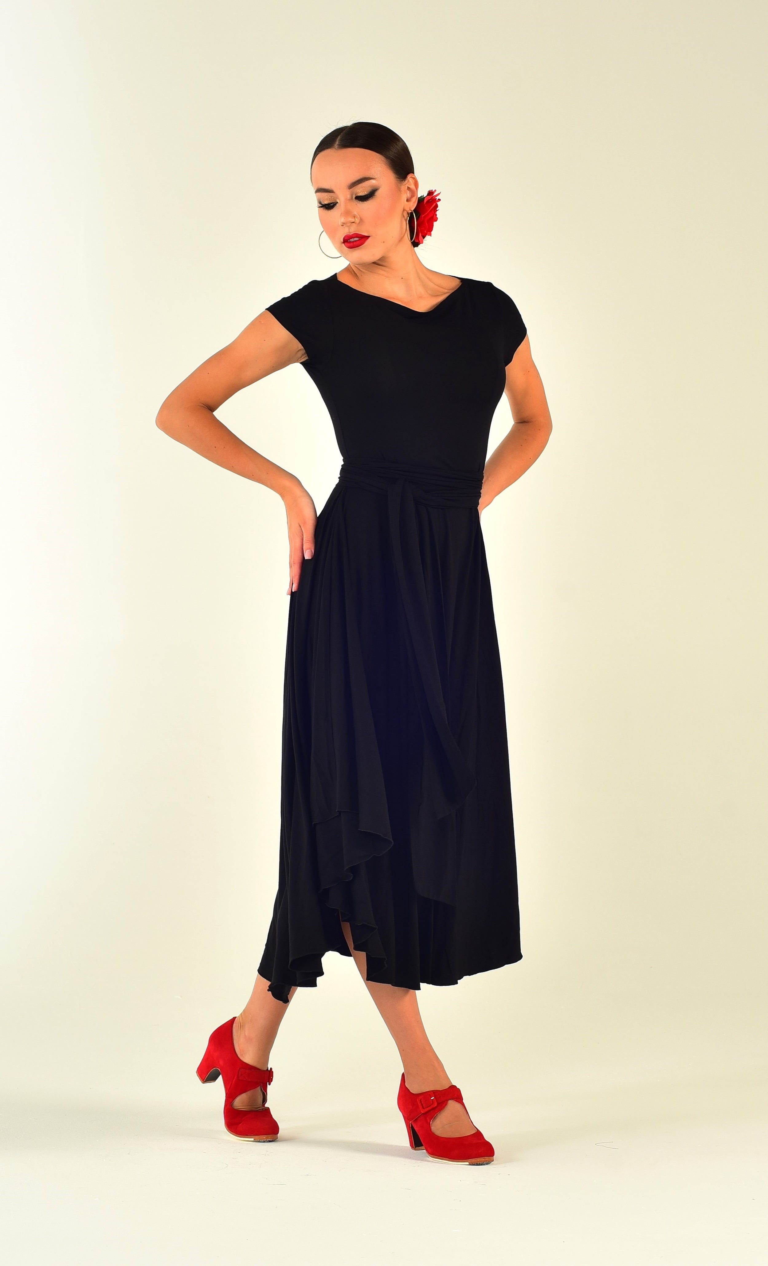 Dance Dress Aurora SM8002 Ocean blue (133)