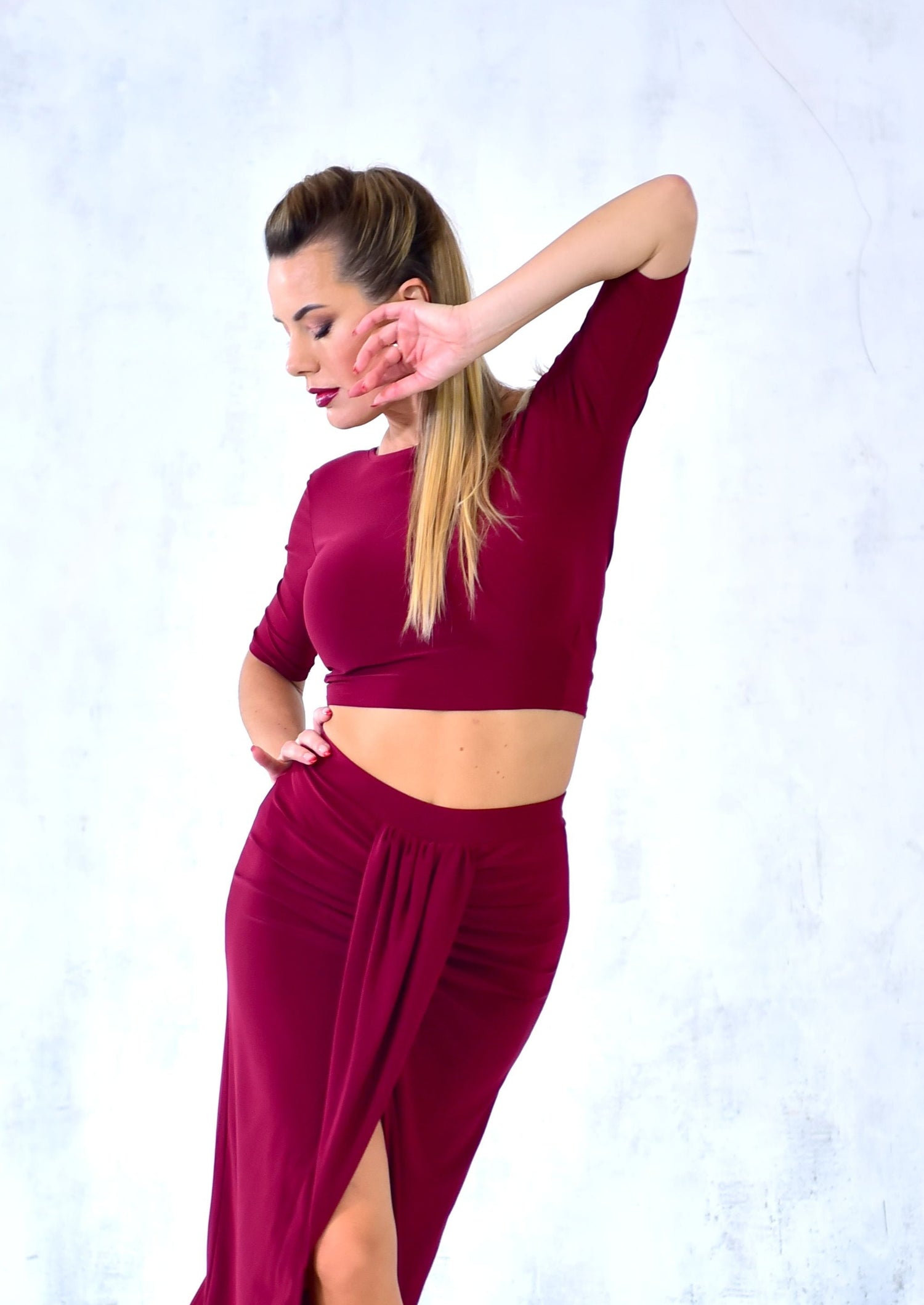 Dance Top Eva SM6038 Marsala (275)