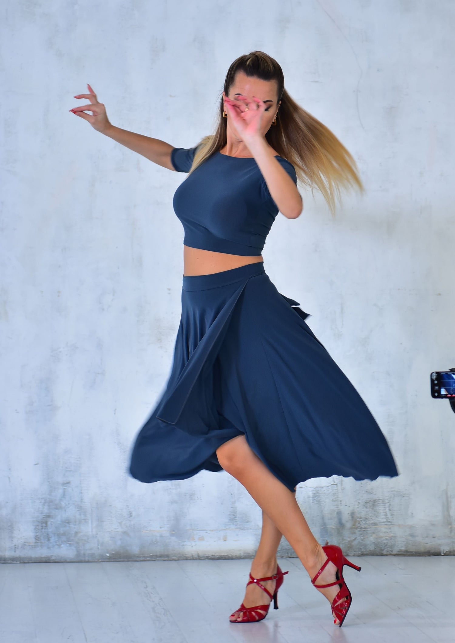 Tanzrock Lidiya SM7131 Tiefschwarz (037)