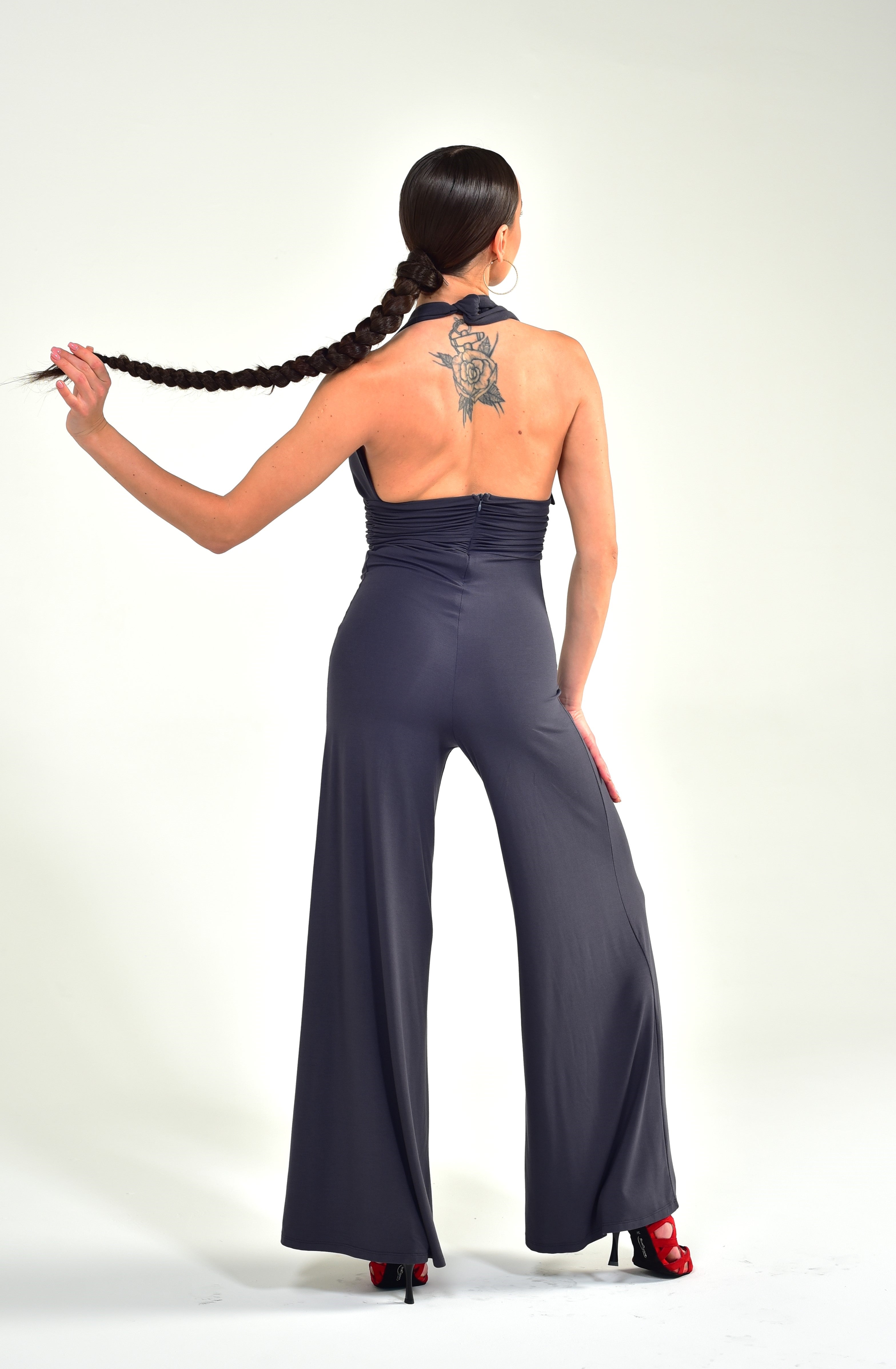 Dance Jumpsuit Malena SM5555 Anthracite grey (172)