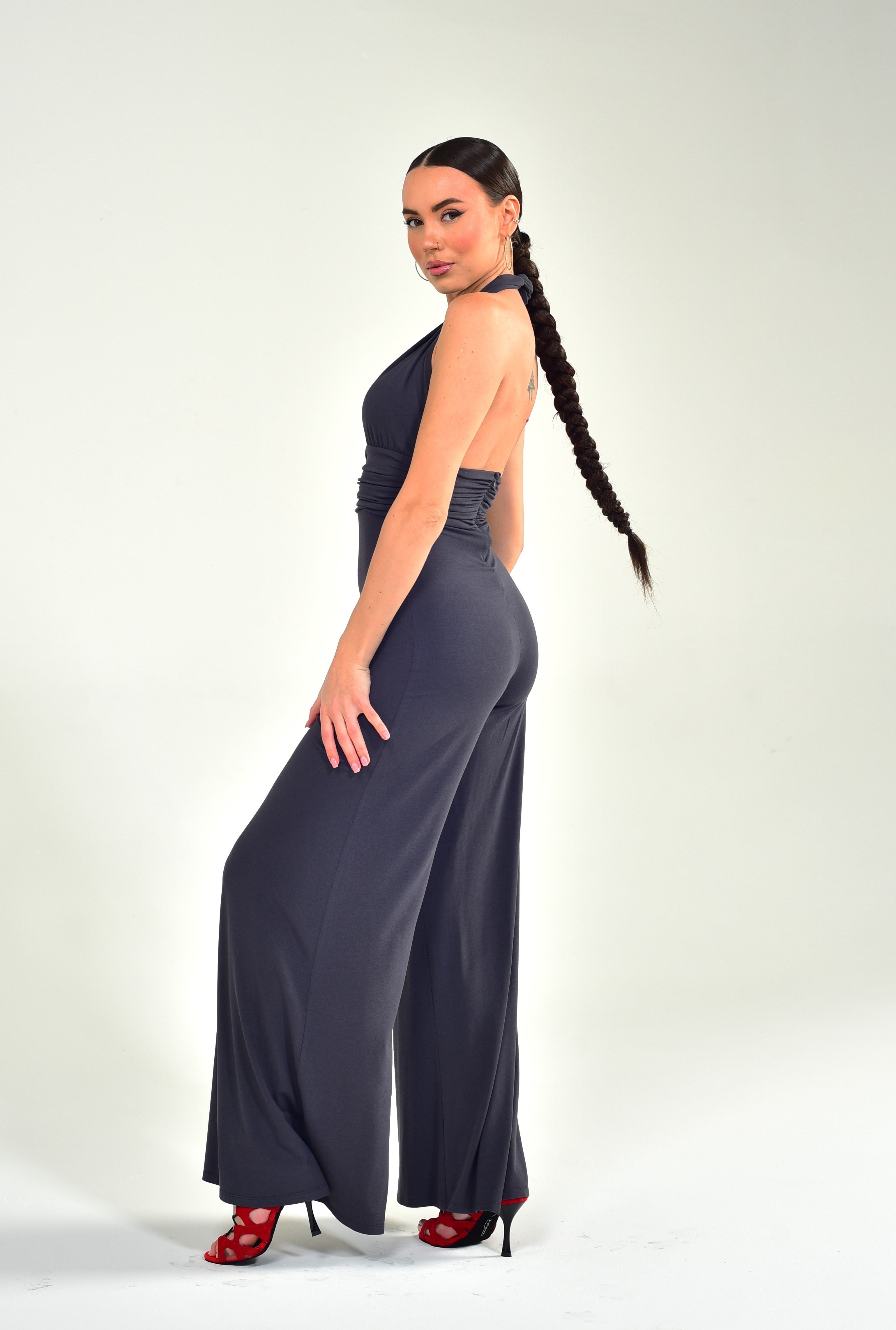 Dance Jumpsuit Malena SM5555 Anthracite grey (172)