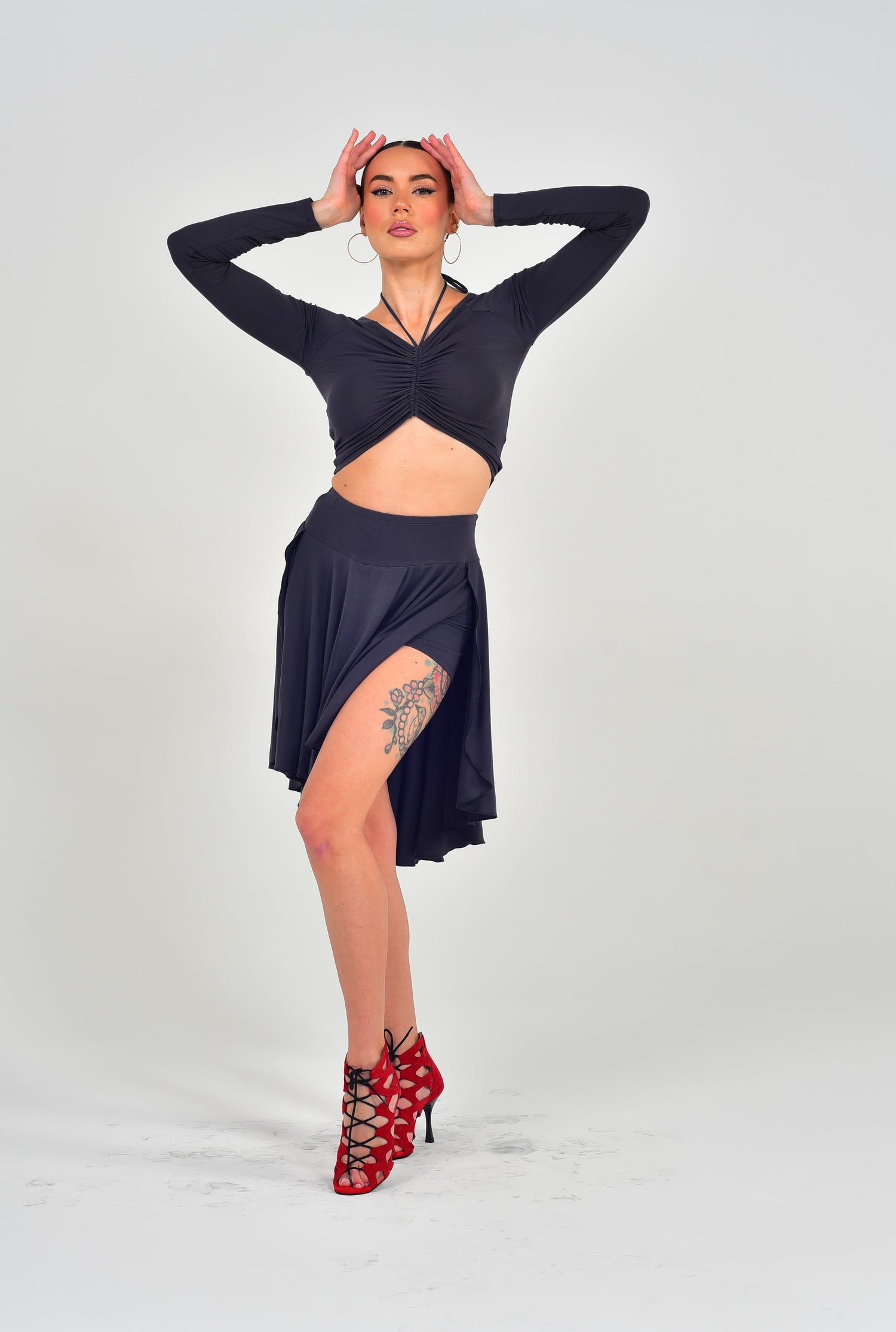 Tanzrock Abril SM7801 Ozeanblau (133)