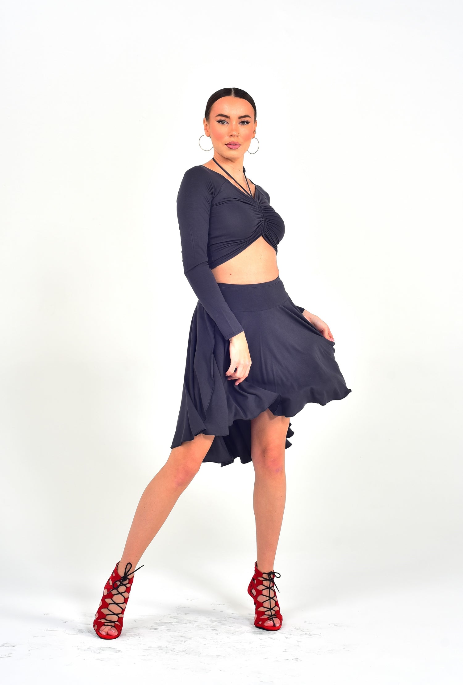 Tanzrock Abril SM7801 Ozeanblau (133)