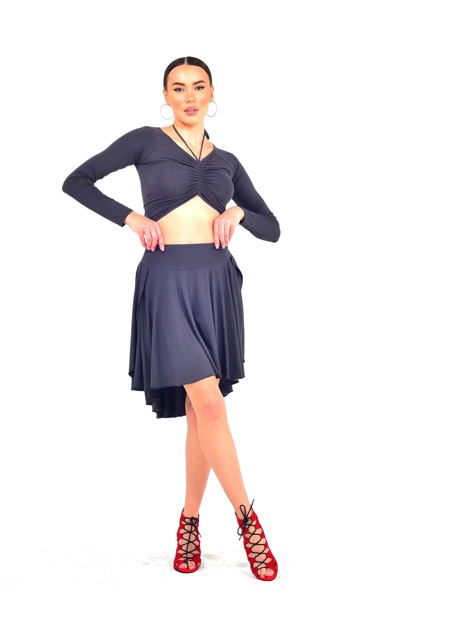 Tanzrock Abril SM7801 Ozeanblau (133)