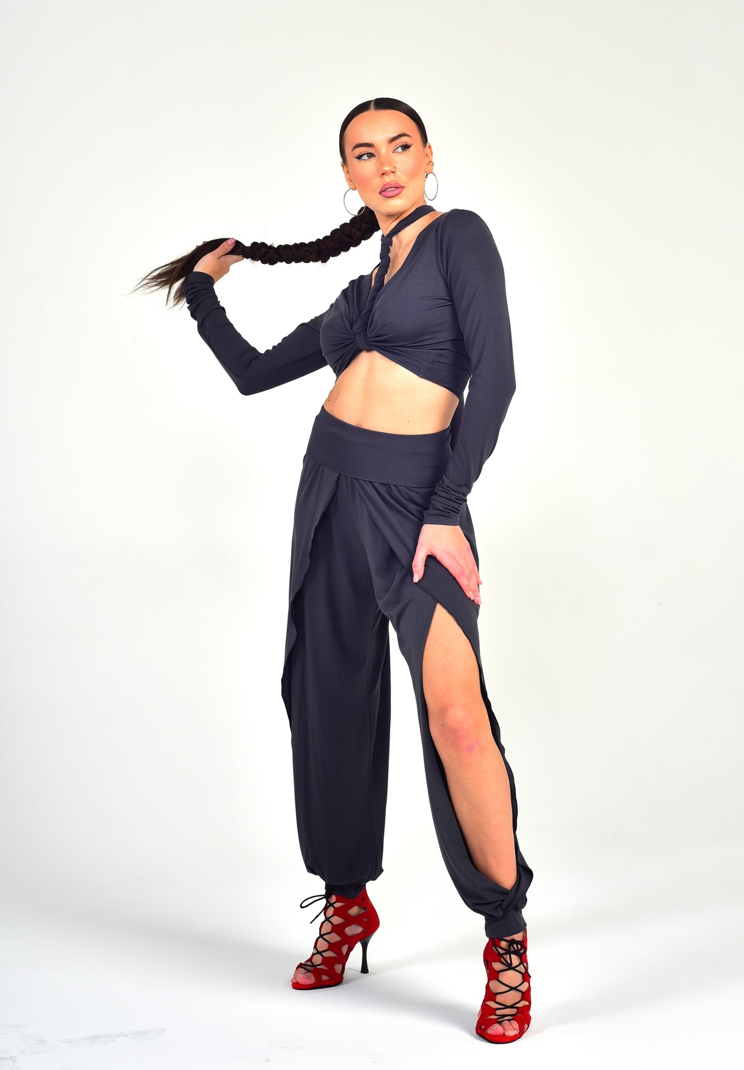 Tanzhose Shanti SM5808 Tiefschwarz (037)