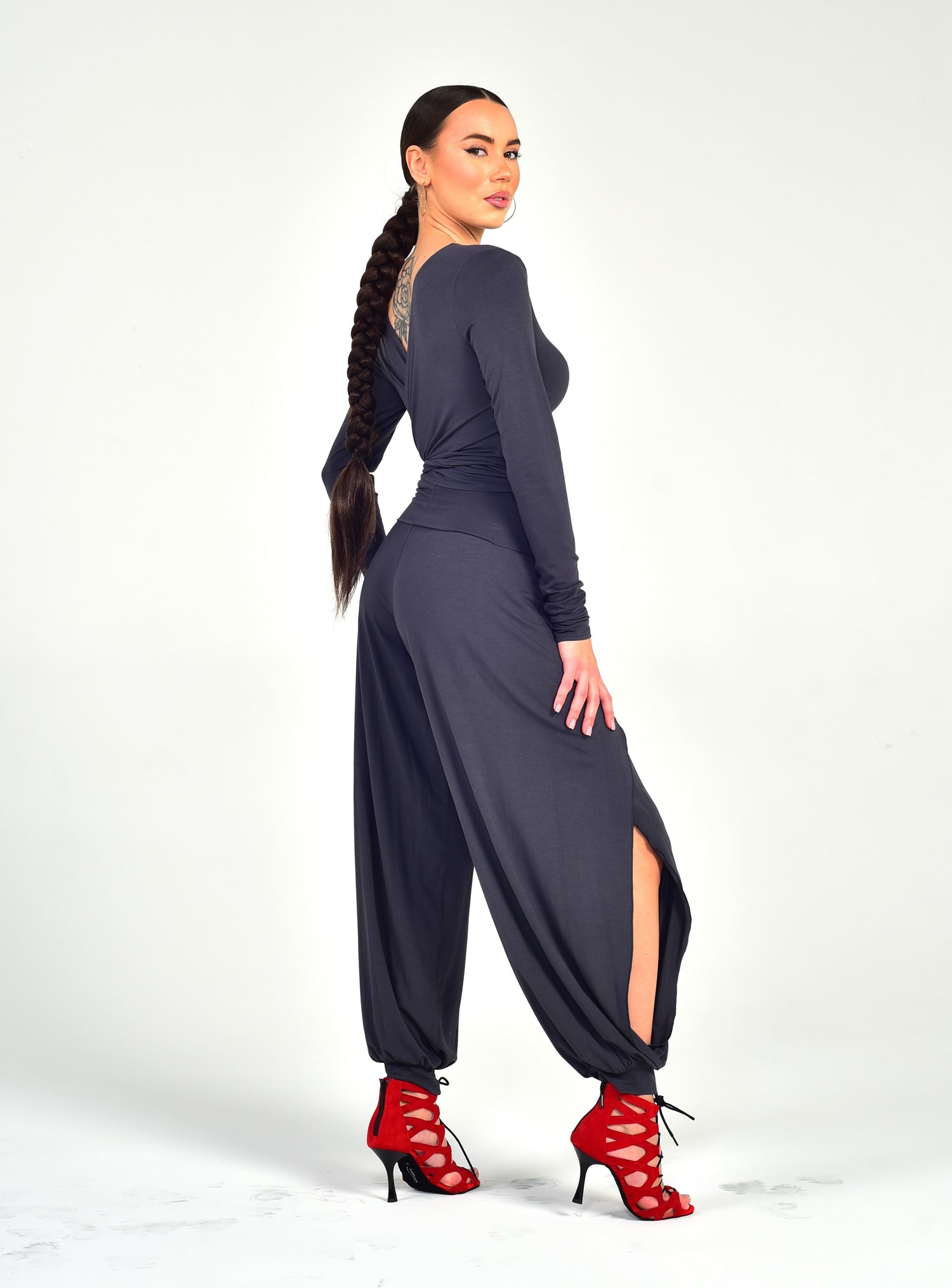 Tanzhose Shanti SM5808 Tiefschwarz (037)