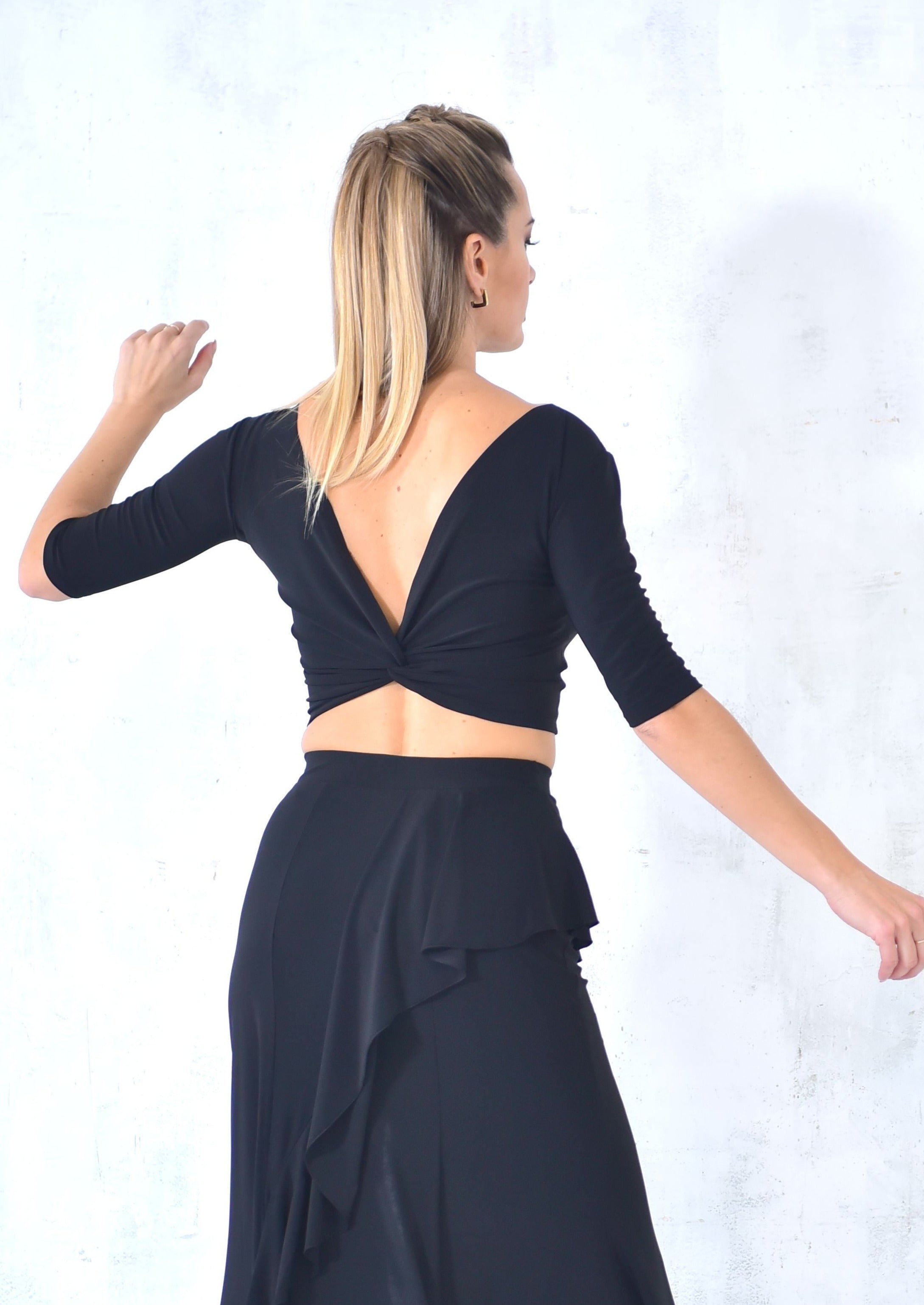 Tanztop Eva SM6038 Stahlgrau (258)