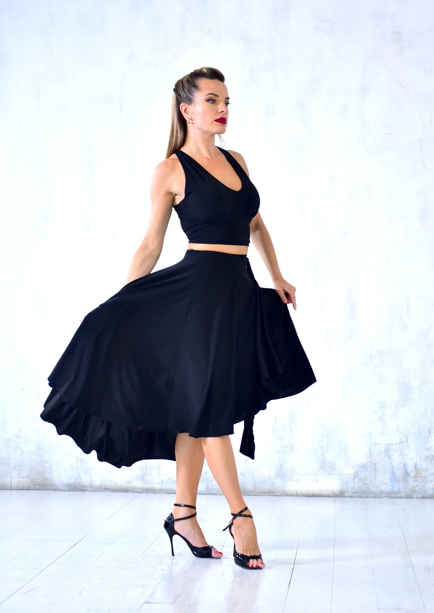 Tanzrock Lidiya SM7131 Tiefschwarz (037)