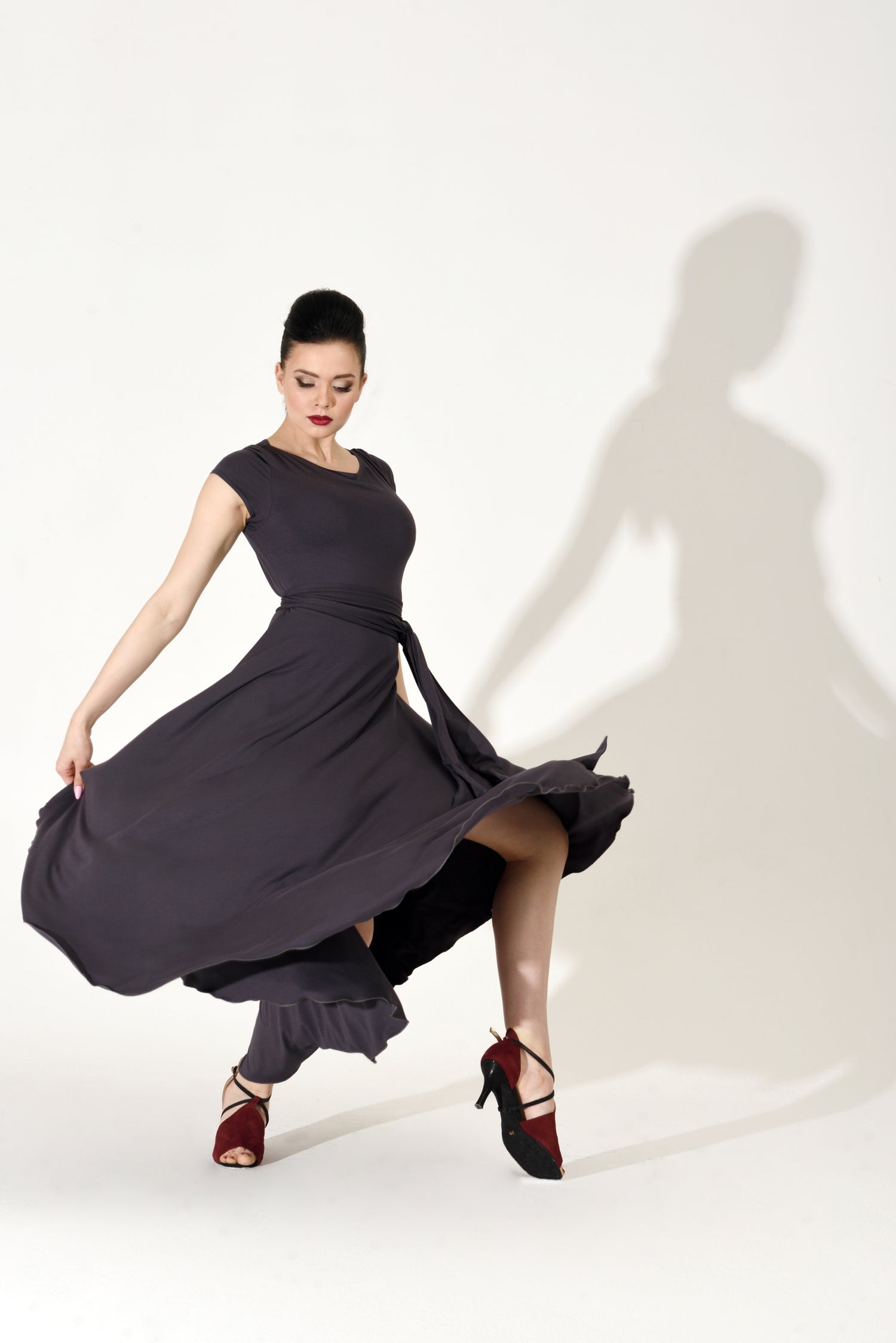 Tanzkleid  Aurora SM8002 Rosa Staub (108)