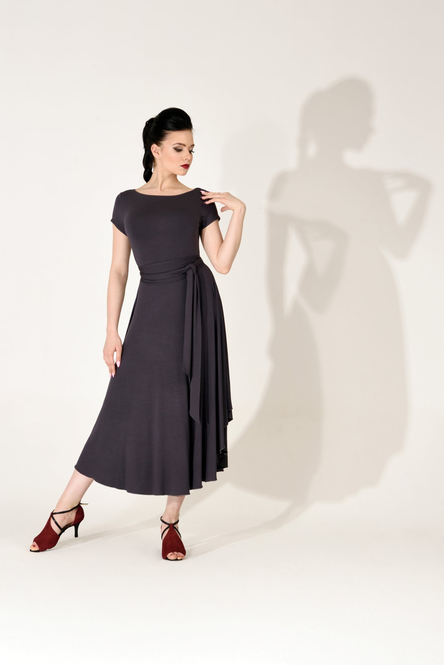 Tanzkleid  Aurora SM8002 Rosa Staub (108)