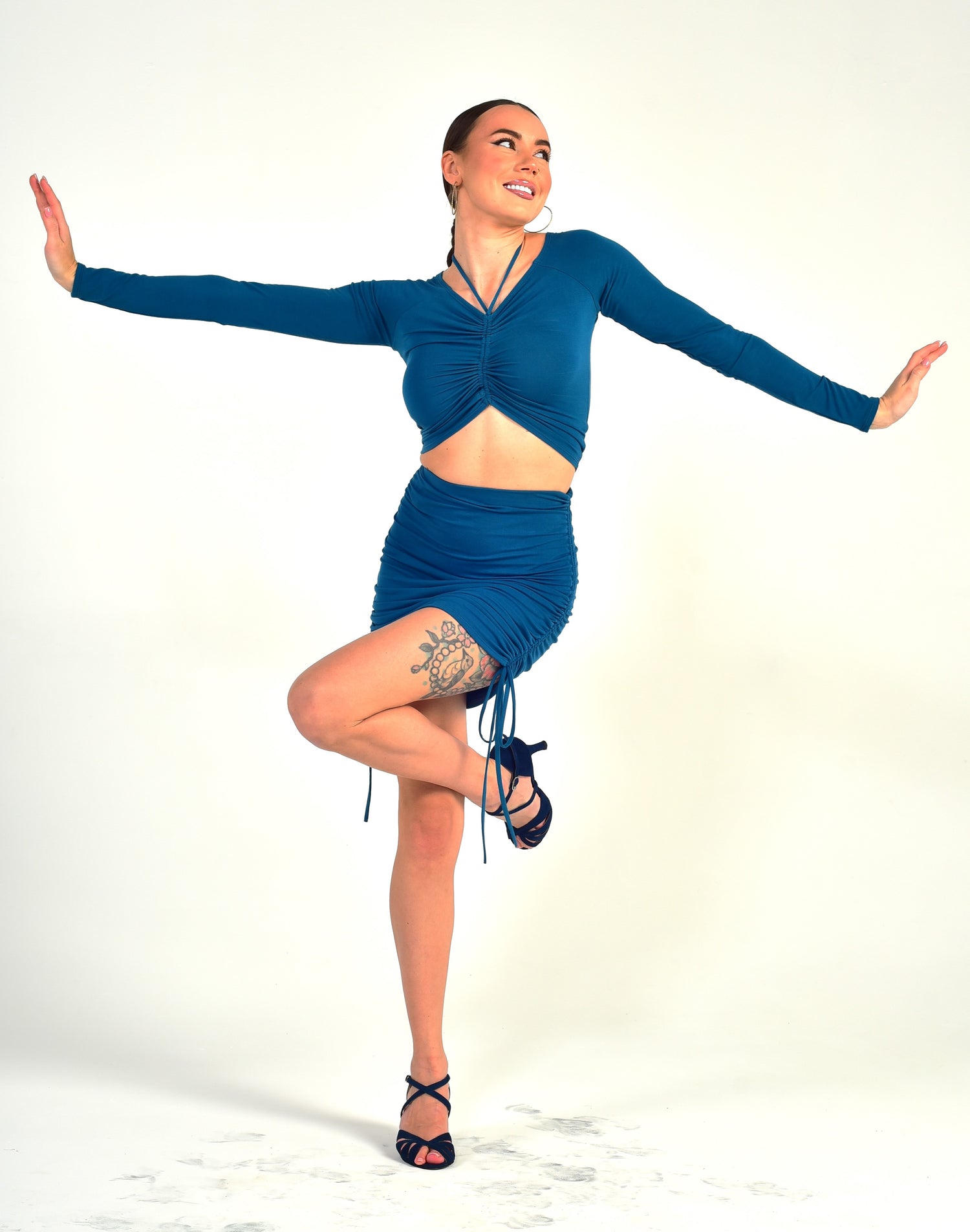 Tanzrock Noeli SM7803 Anthrazitgrau (172)