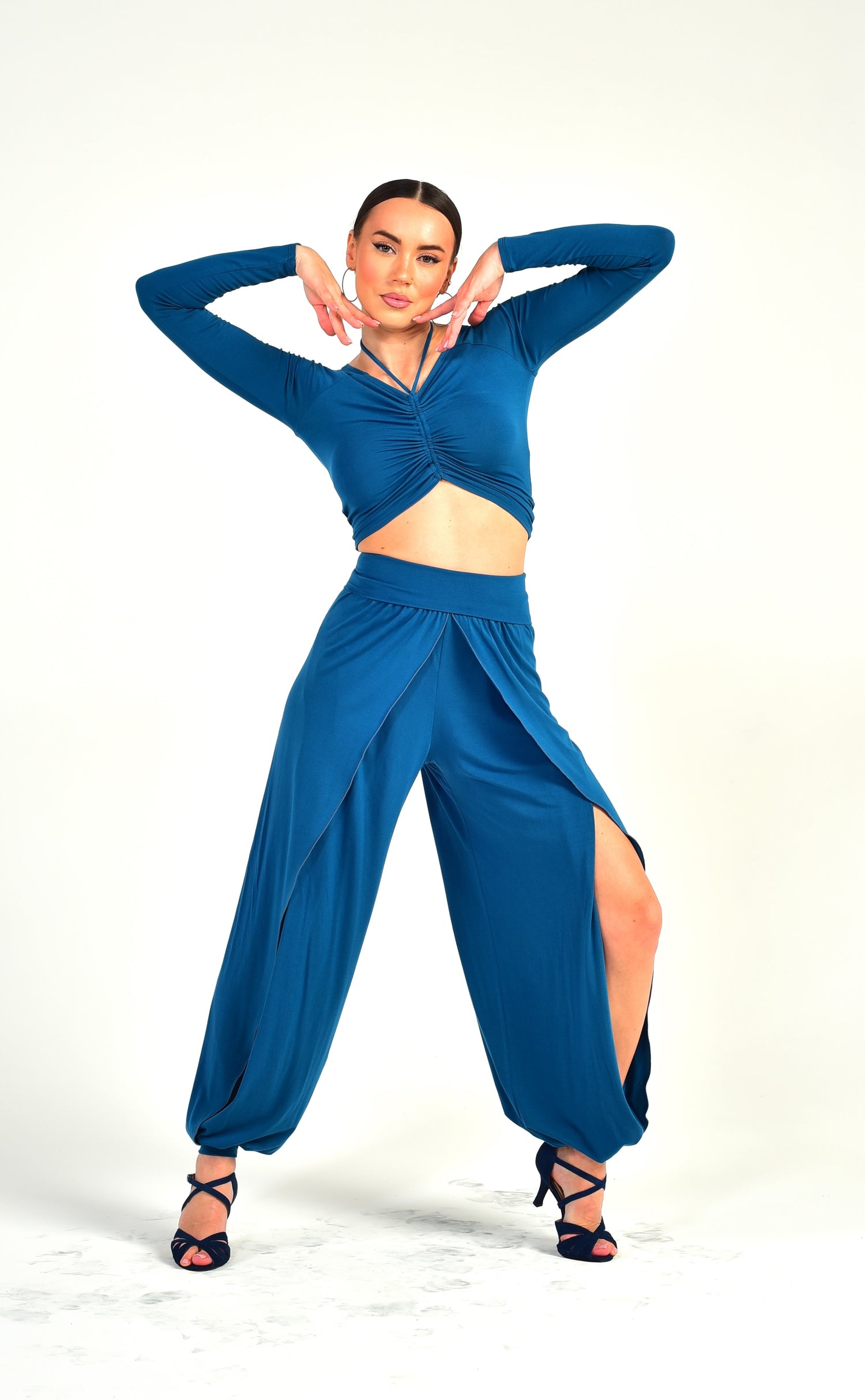 Tanzhose Shanti SM5808 Tiefschwarz (037)