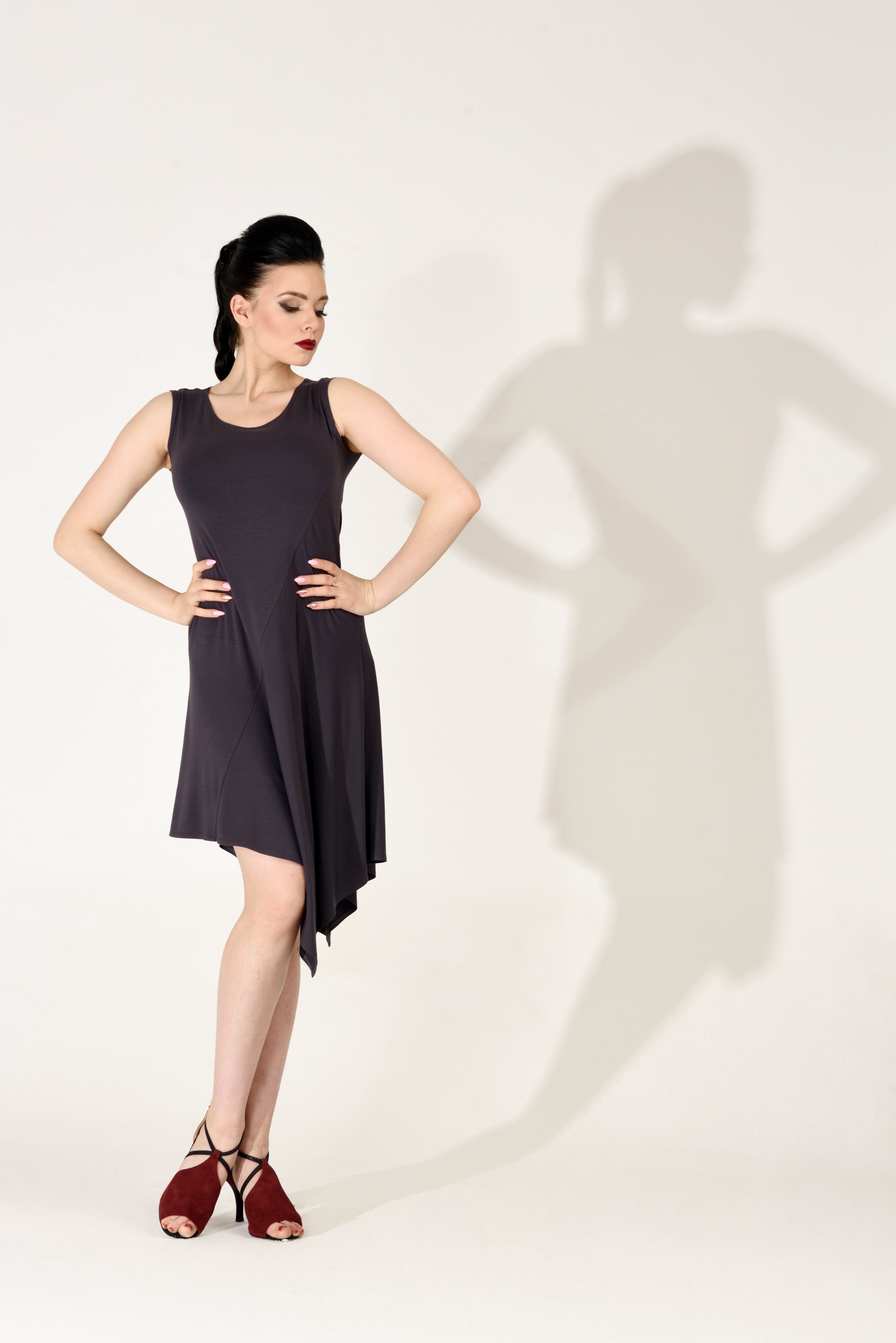 Tanzkleid Stasy SM8008 Tiefschwarz (037)