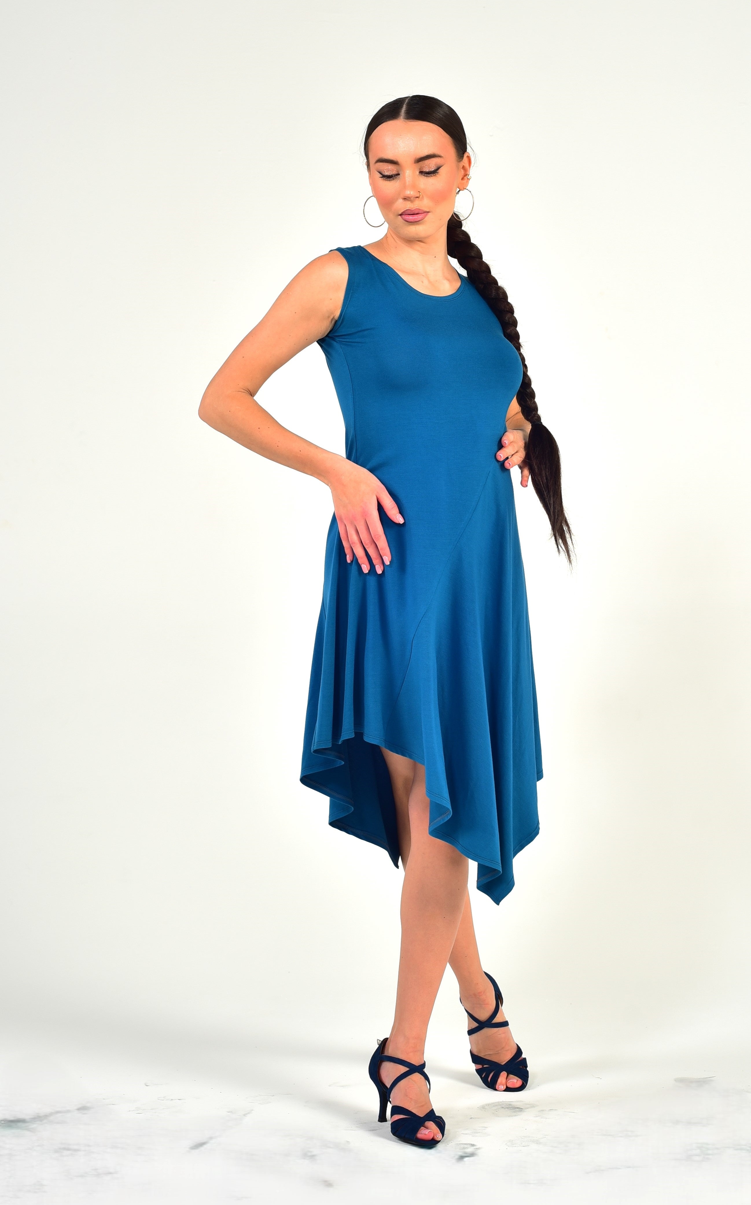 Tanzkleid Stasy SM8008 Tiefschwarz (037)