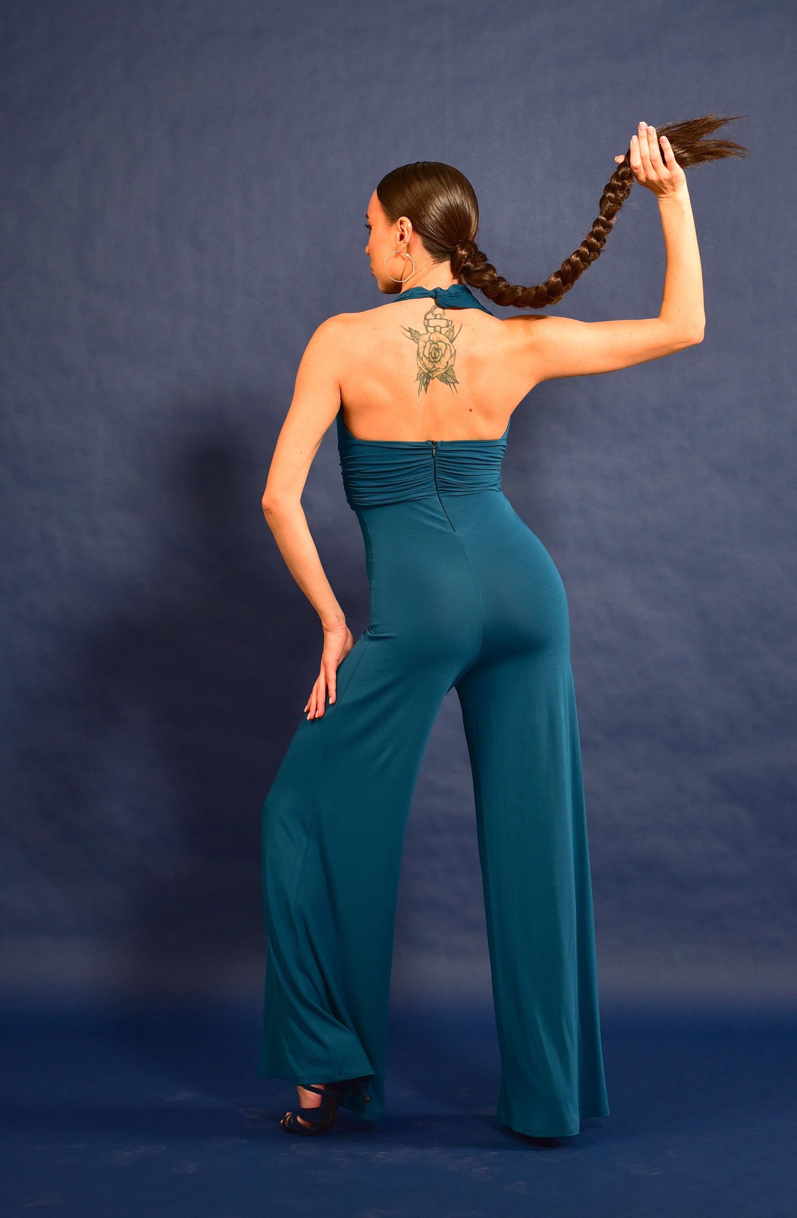 Dance Jumpsuit Malena SM5555 Anthracite grey (172)