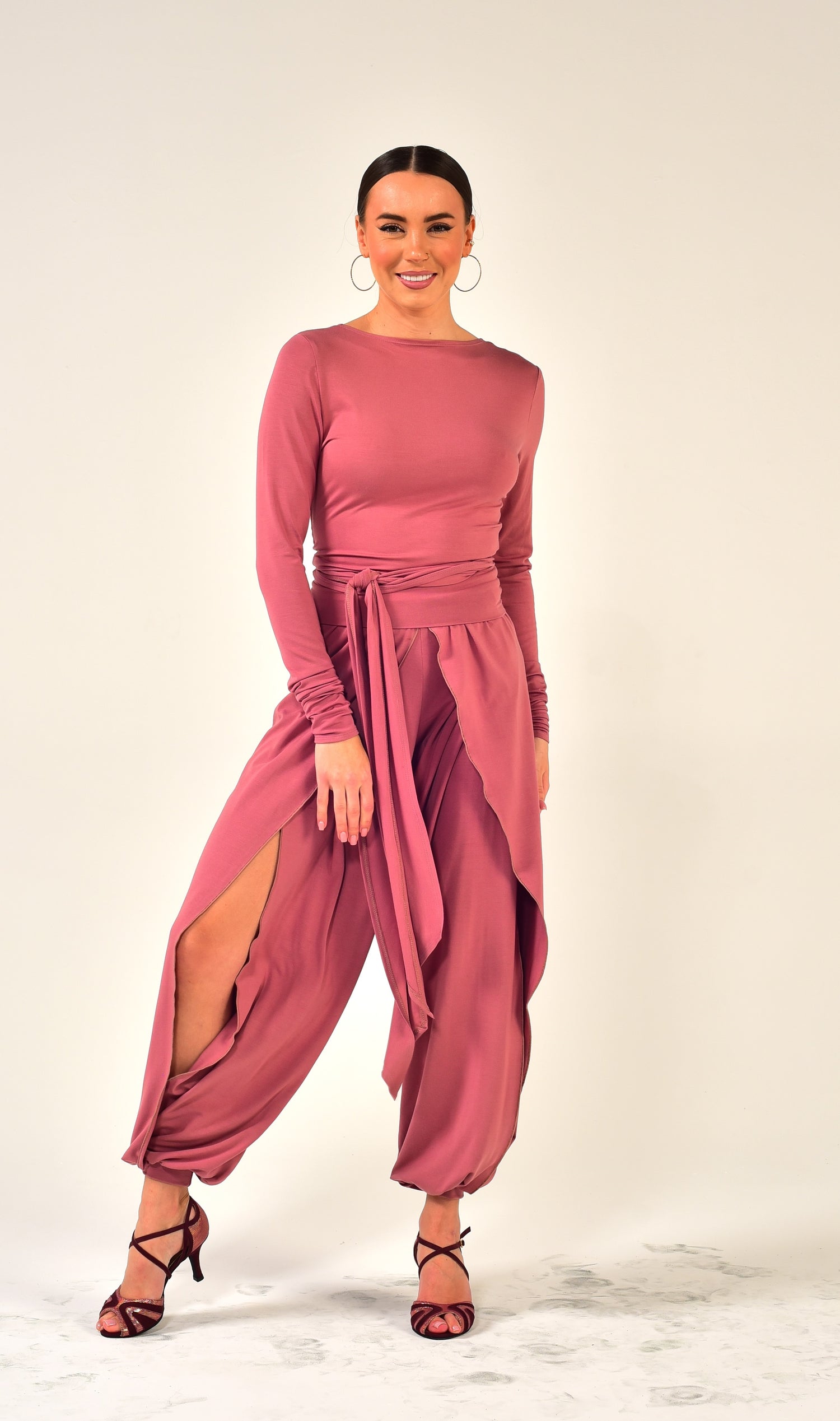 Tanzhose Shanti SM5808 Tiefschwarz (037)