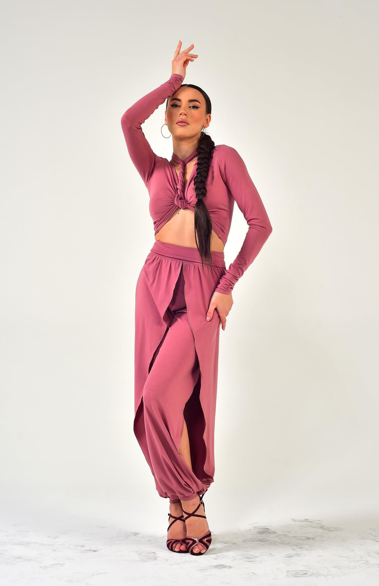 Tanzhose Shanti SM5808 Tiefschwarz (037)