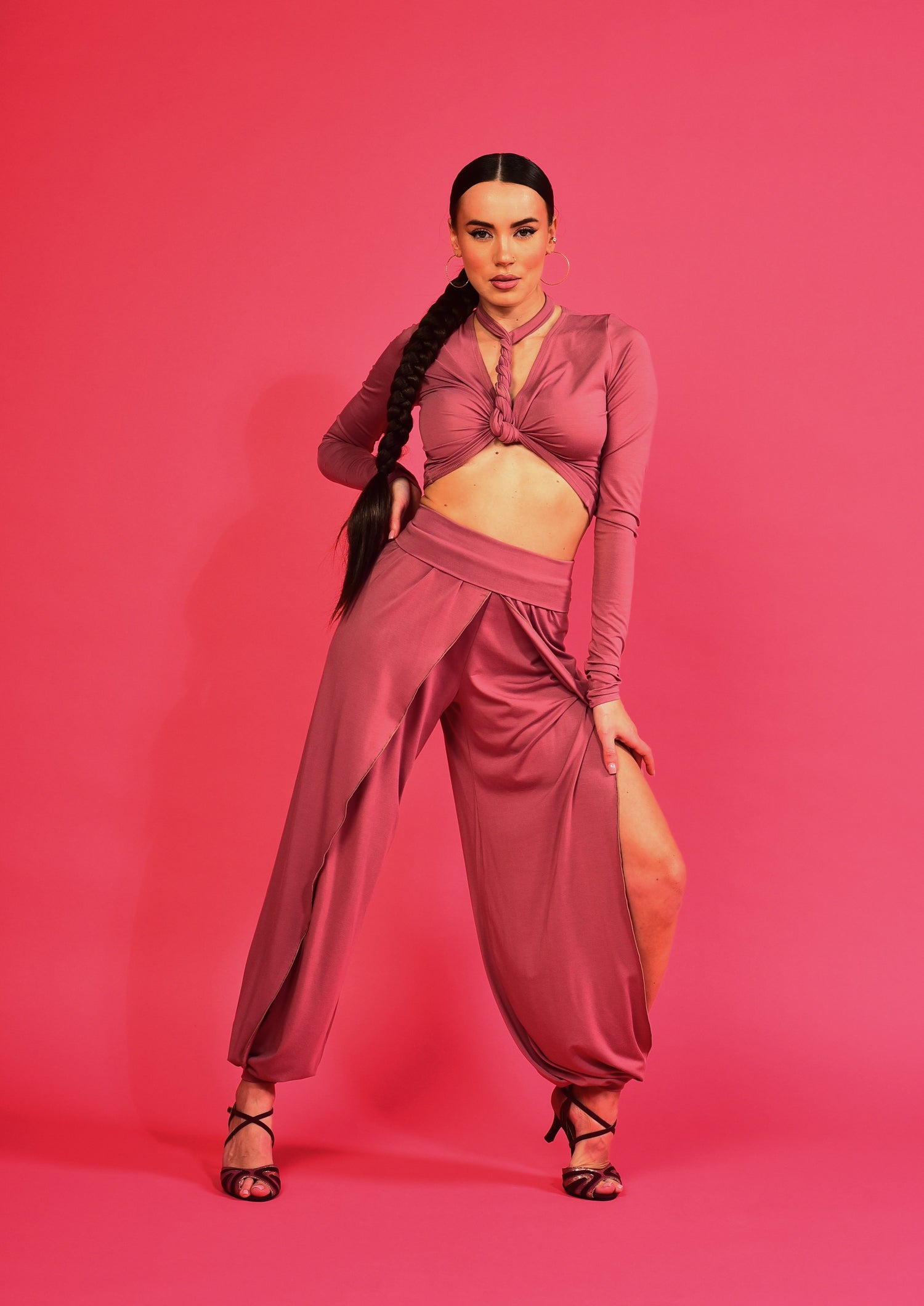 Tanzhose Shanti SM5808 Tiefschwarz (037)