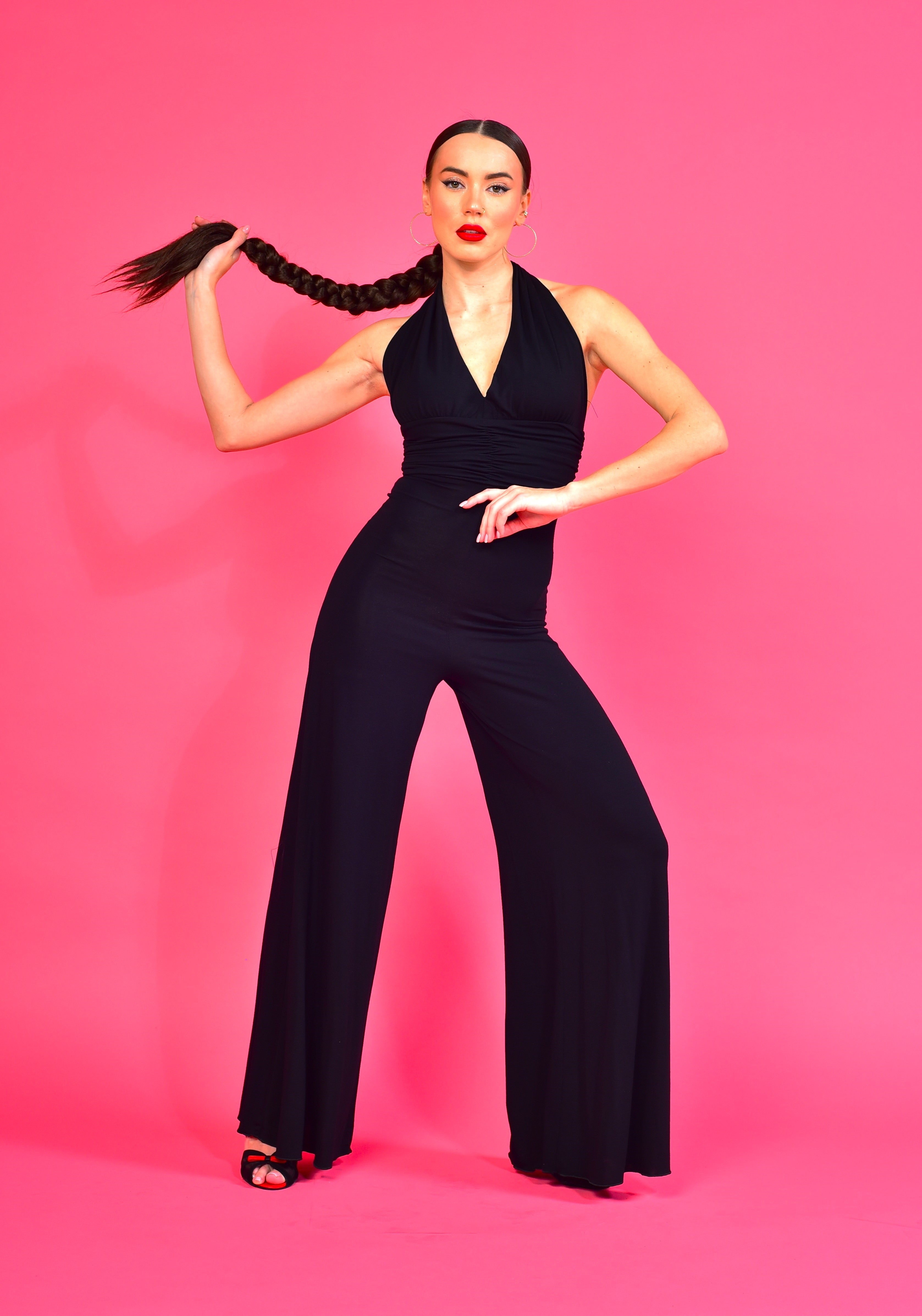 Dance Jumpsuit Malena SM5555 Anthracite grey (172)