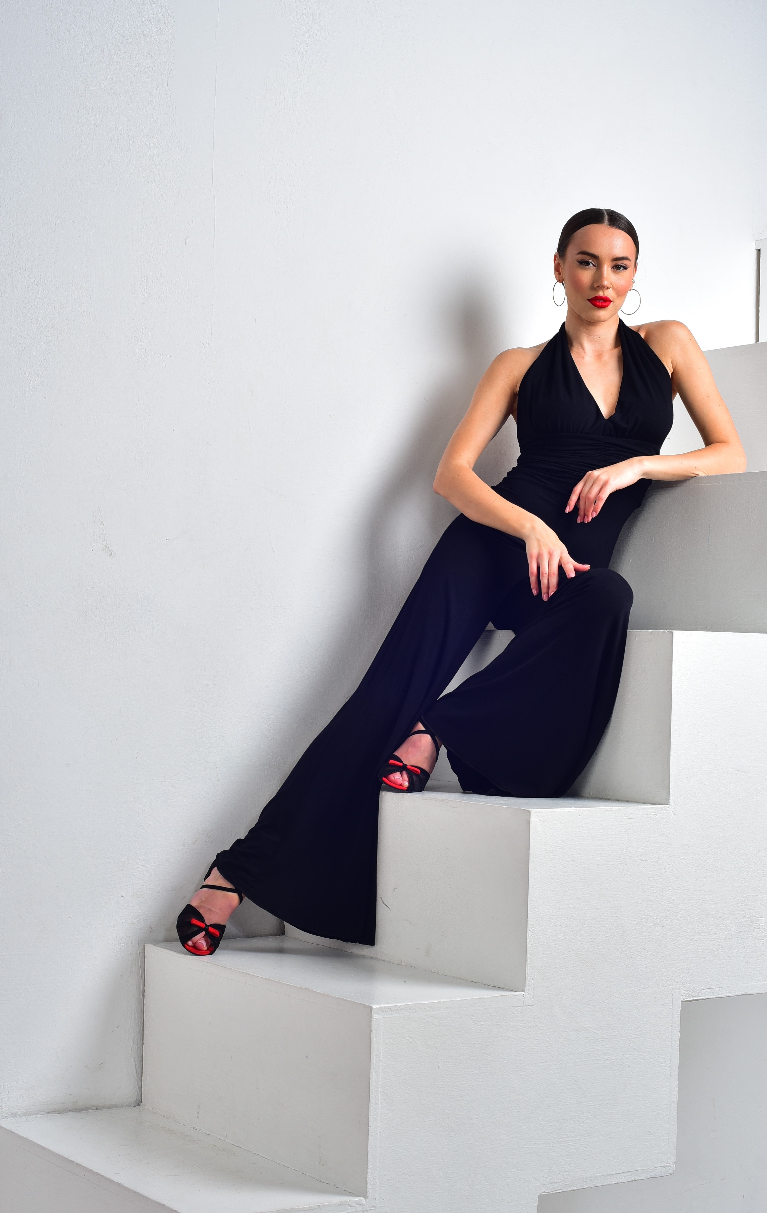 Dance Jumpsuit Malena SM5555 Anthracite grey (172)