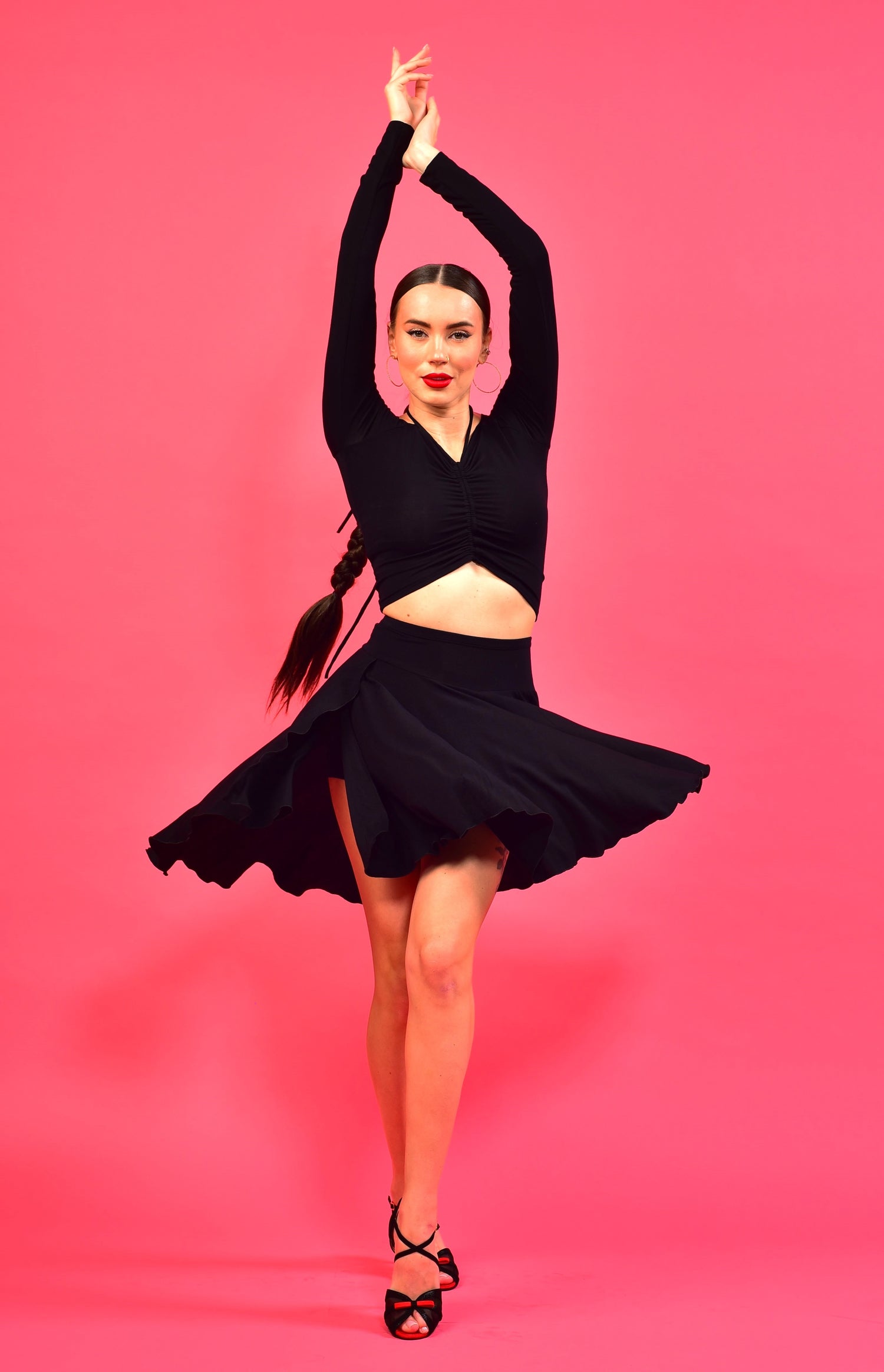 Tanzrock Abril SM7801 Ozeanblau (133)