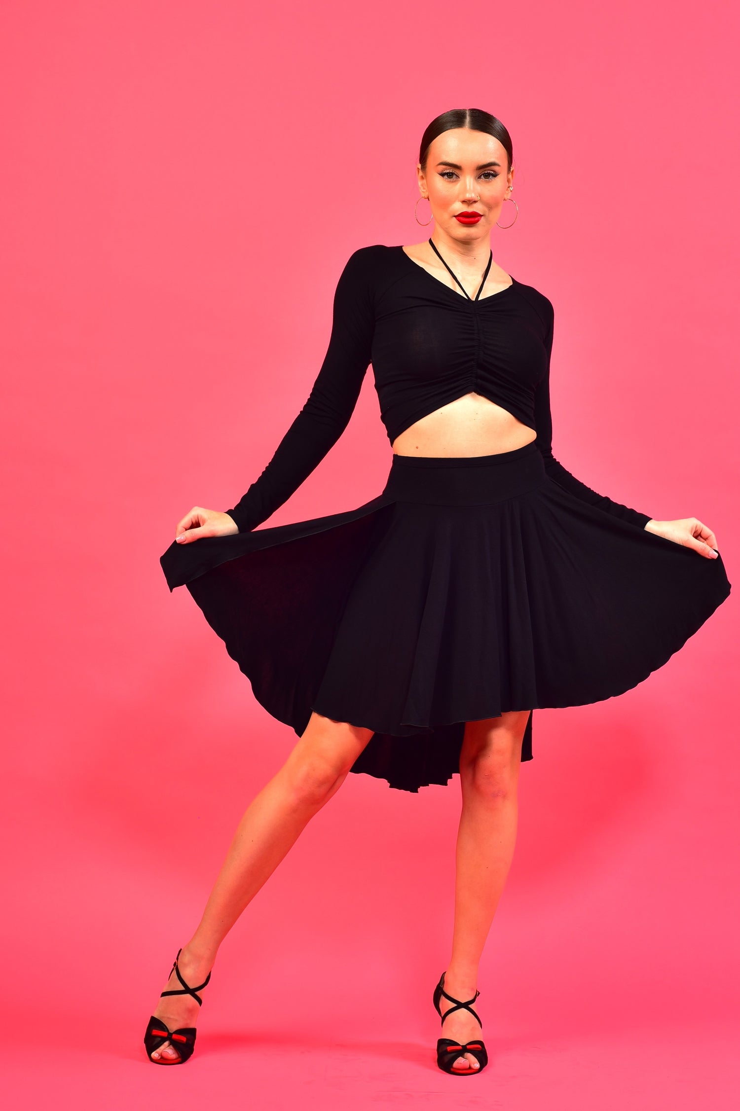 Tanzrock Abril SM7801 Ozeanblau (133)