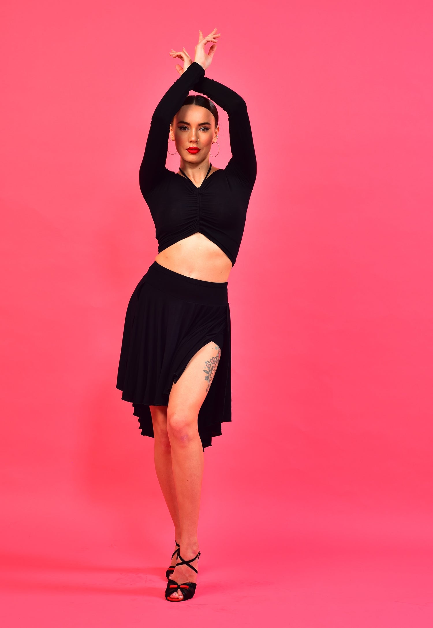 Tanzrock Abril SM7801 Ozeanblau (133)