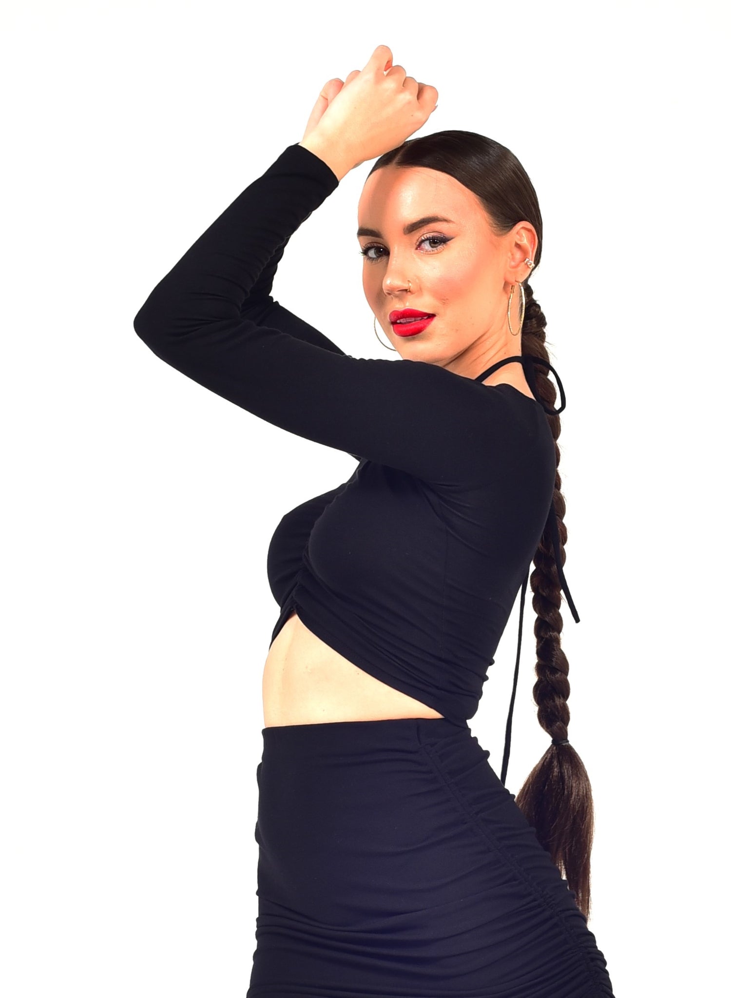 Dance Top Tonia SM6835 Jet black (037)