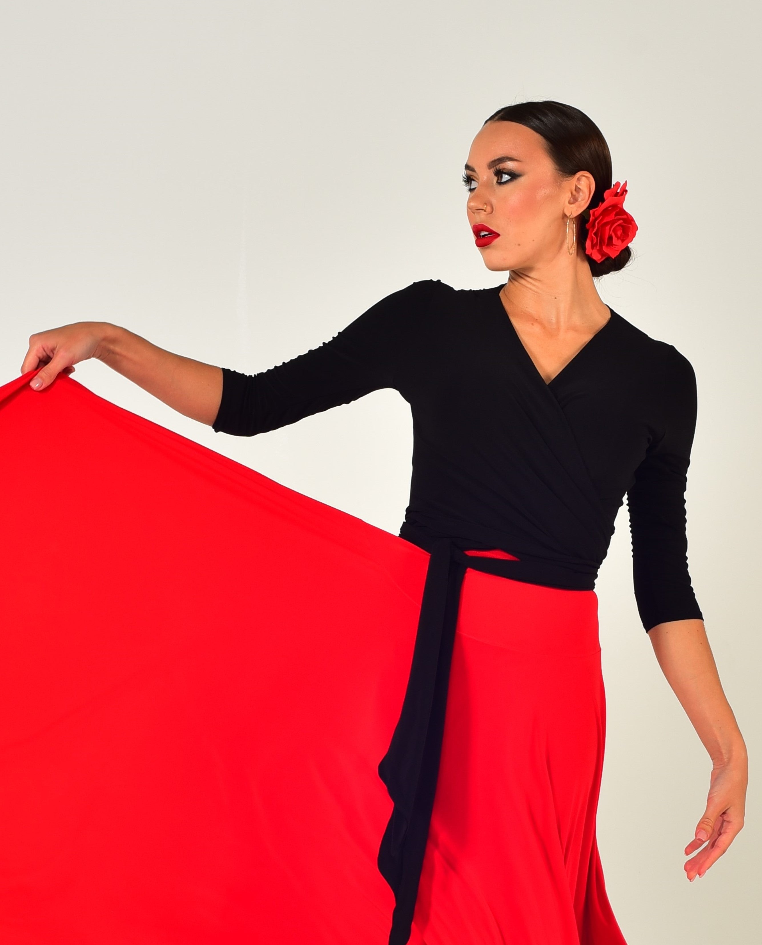 Dance Top Kristy SM6036 Ruby red (195)