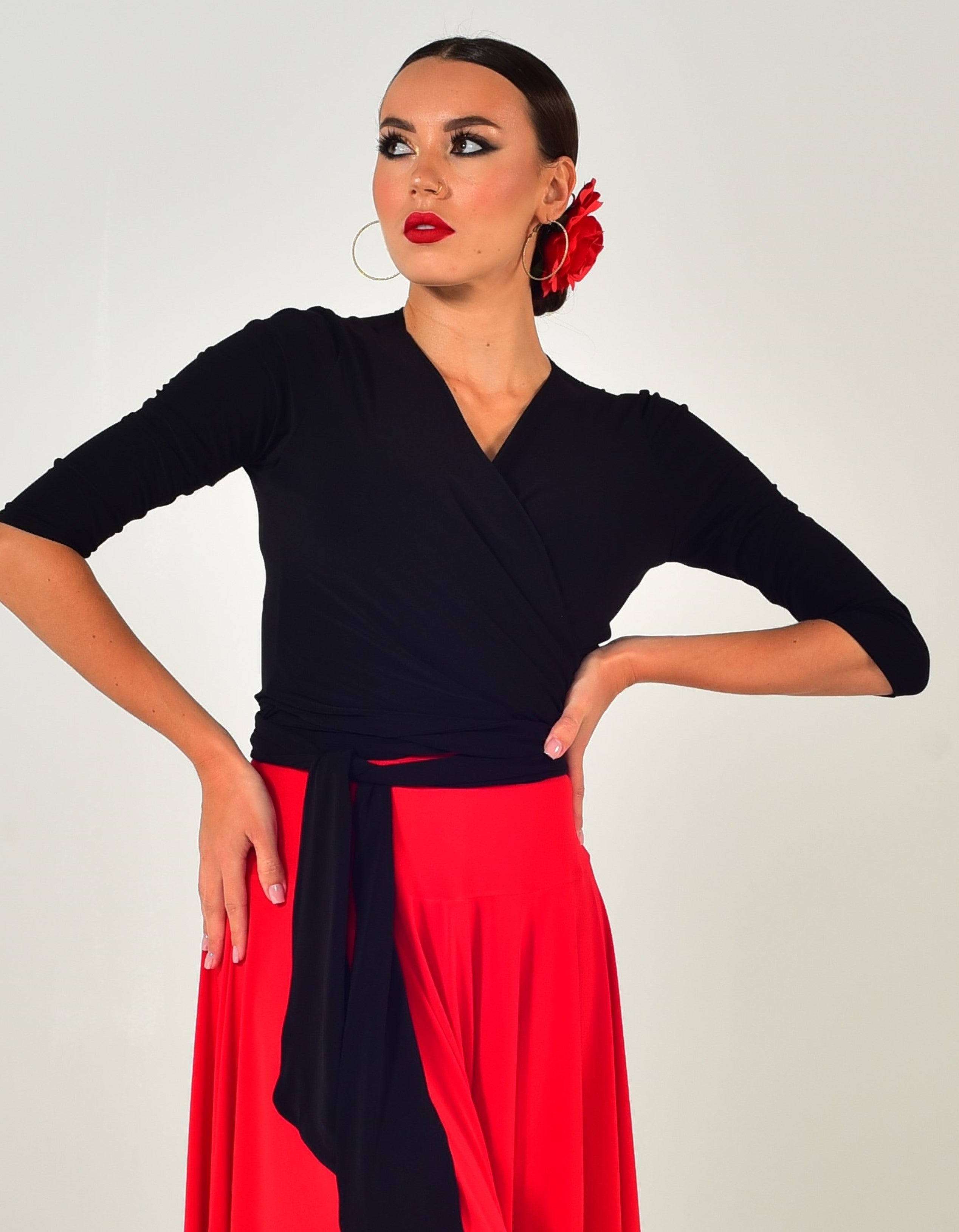 Dance Top Kristy SM6036 Ruby red (195)