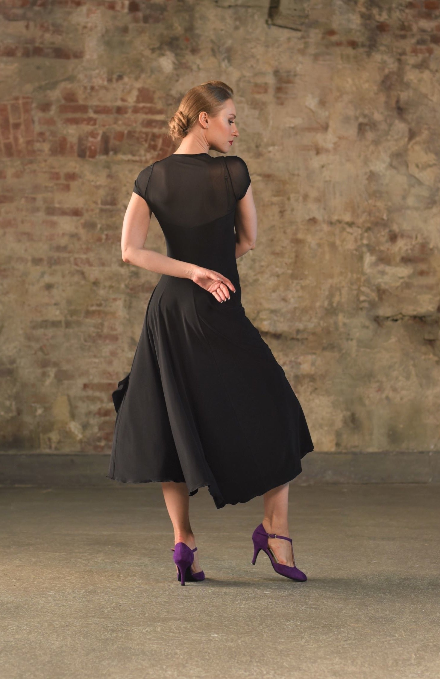 Trottoir cascade Proberen Tango dress Vienna SM8042 – danceeverywear