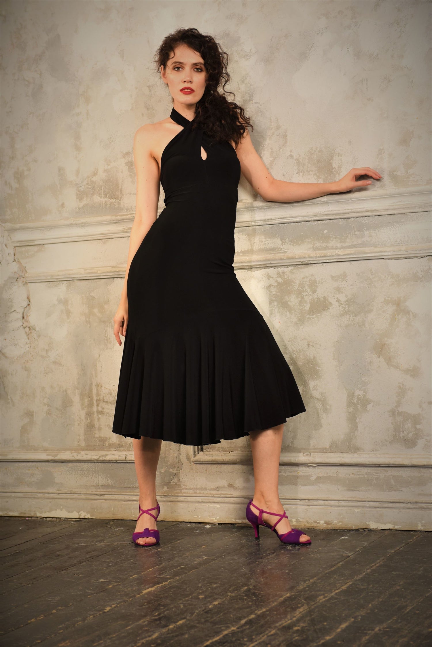 Tanzkleid Paola SM8050 Klassisch rot (013)