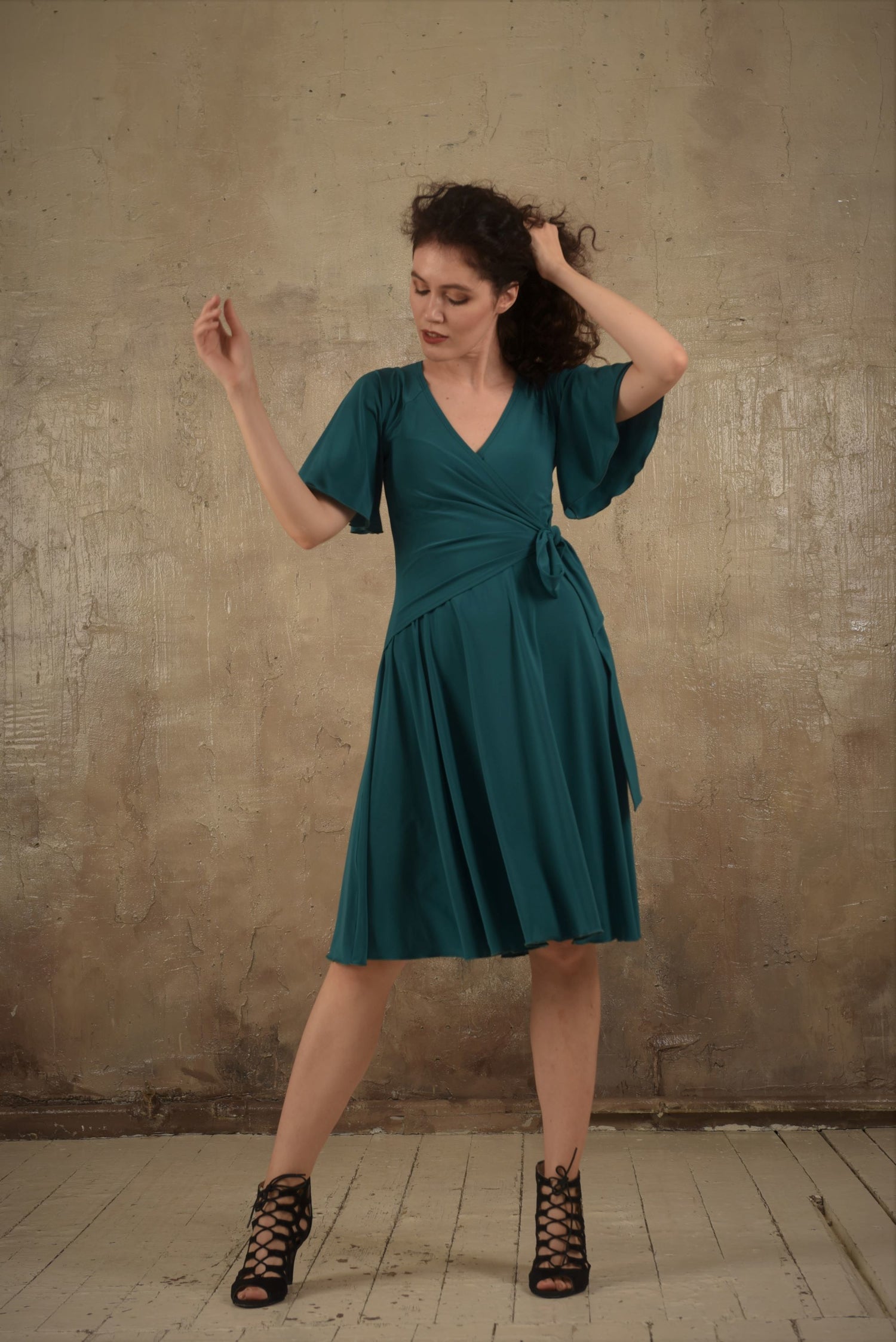 Tanzkleid SM8006 Sandra Tiefschwarz (037)