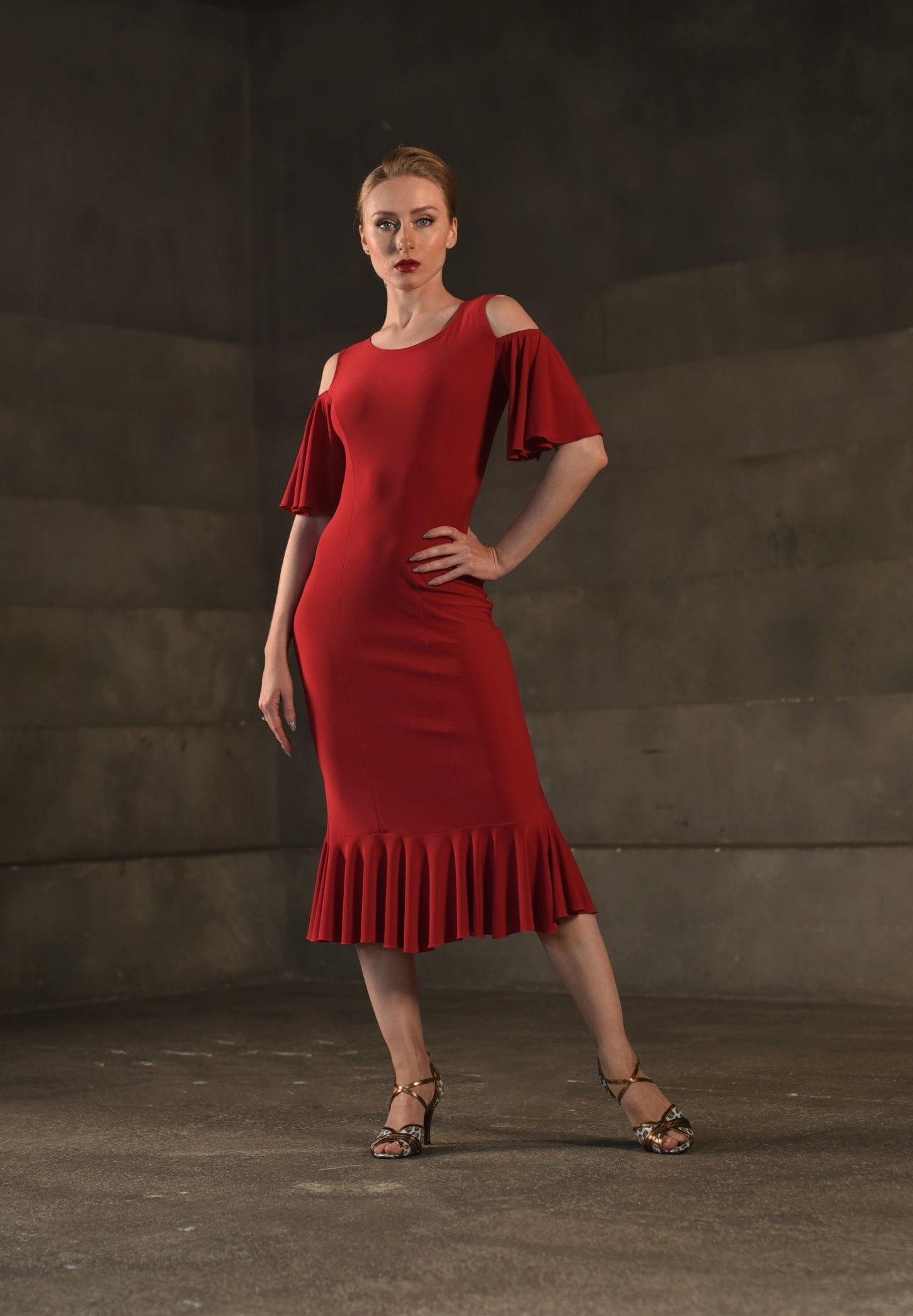 Tango Dress Nerea SM8030 Ruby red (195)