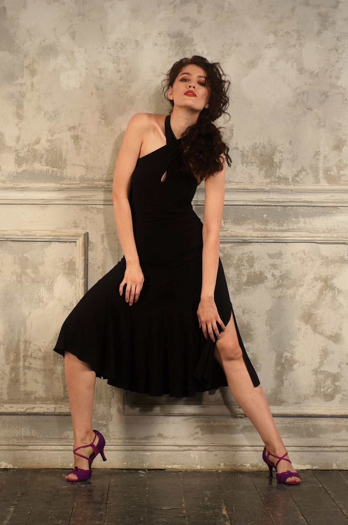 Tanzkleid Paola SM8050 Klassisch rot (013)