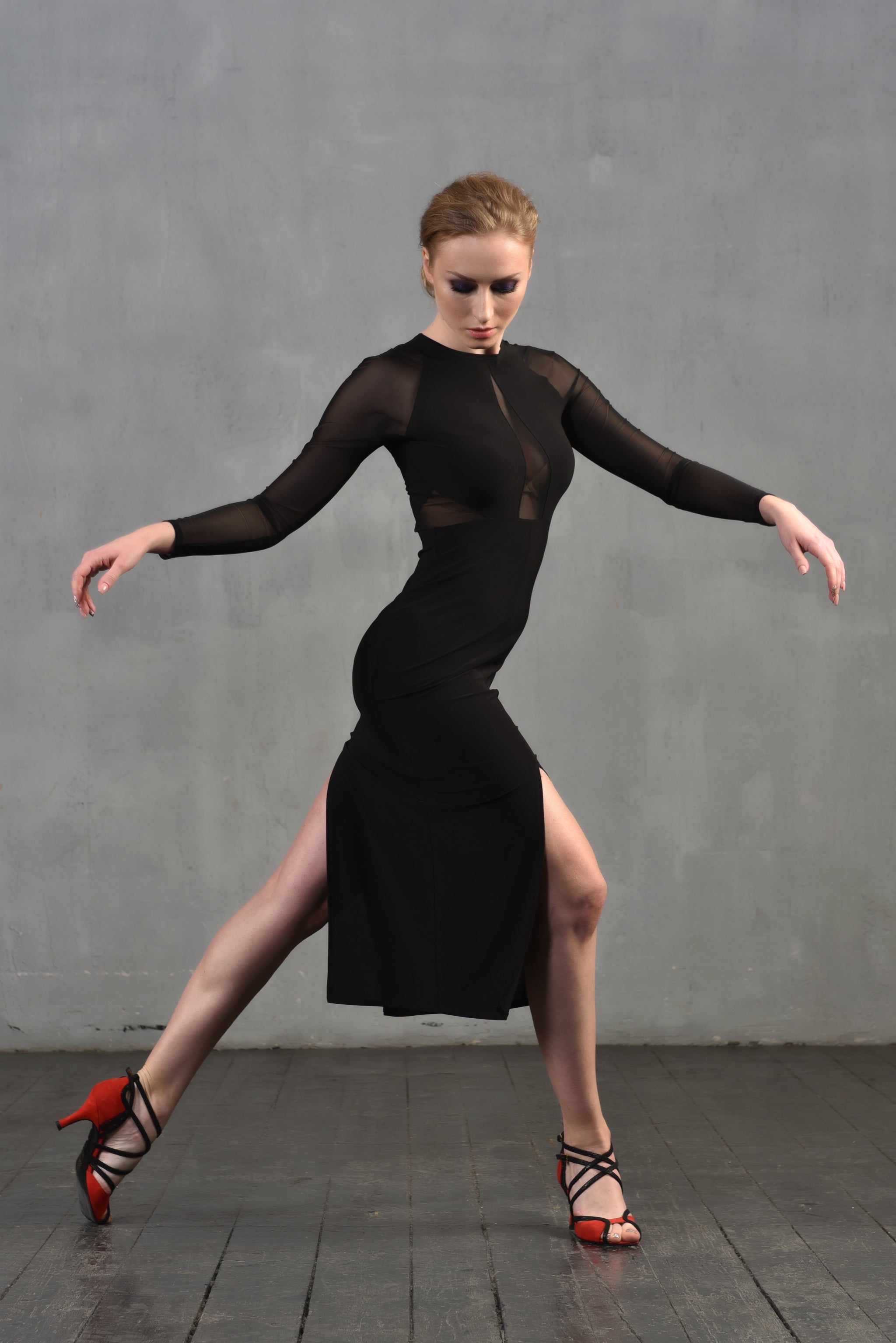 Tango Dress Andrea SM8017 Jet black (037)