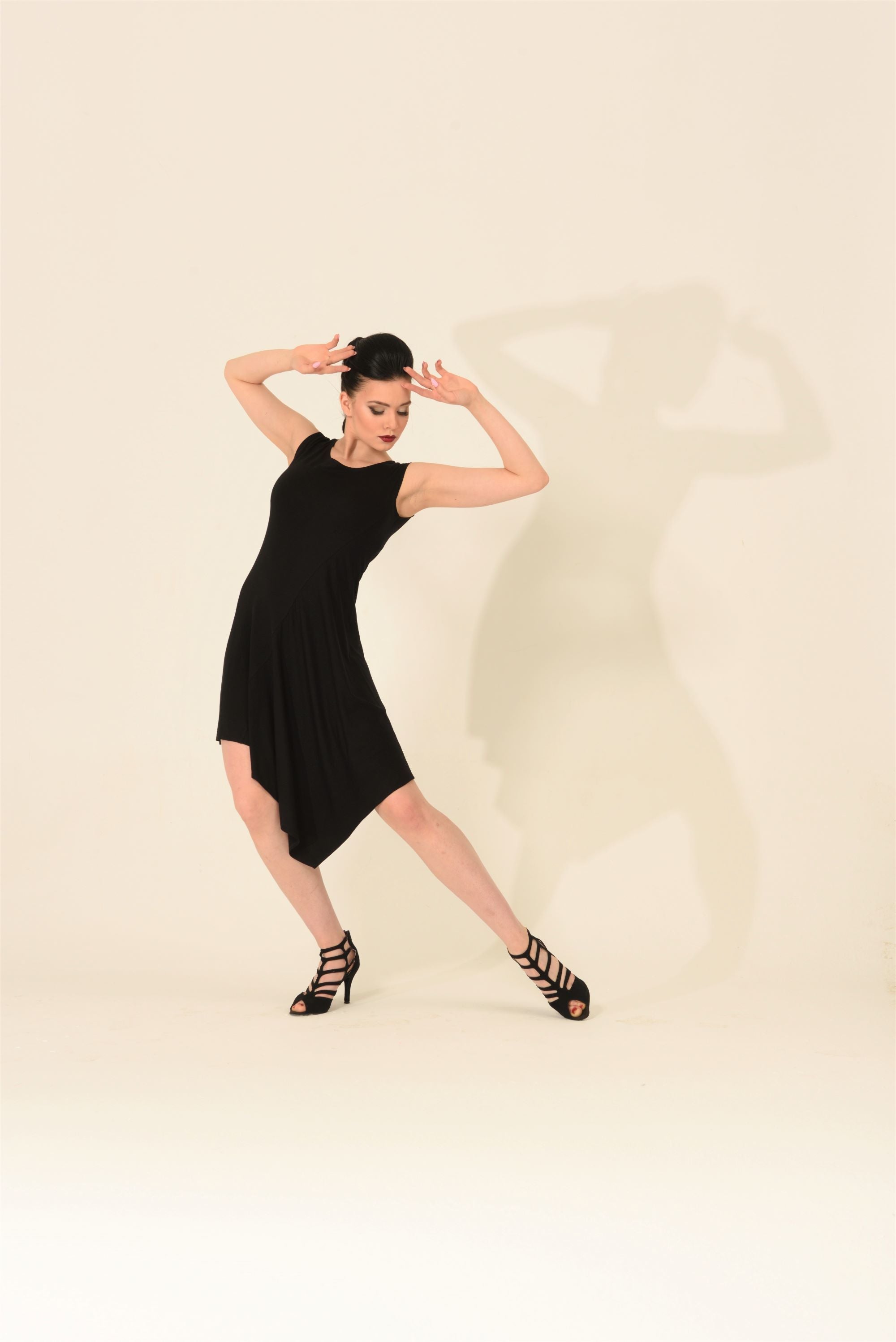 Tanzkleid Stasy SM8008 Tiefschwarz (037)