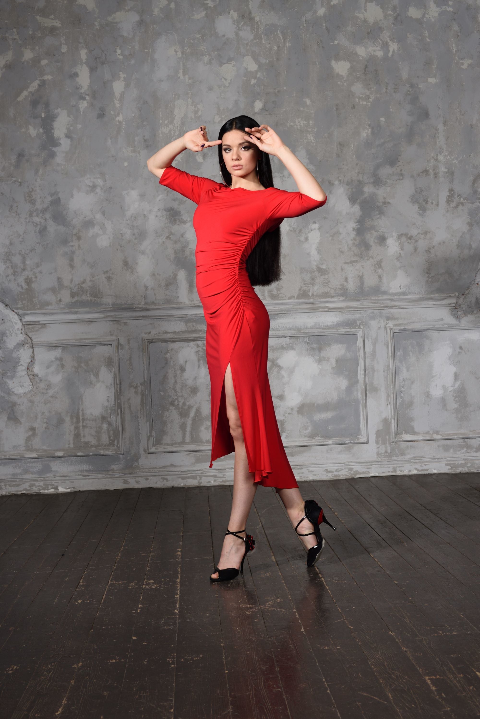 Tango Dress Joanna SM8003 Classic red (013)