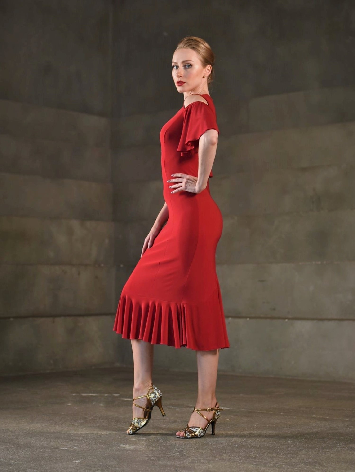 Tango Dress Nerea SM8030 Ruby red (195)