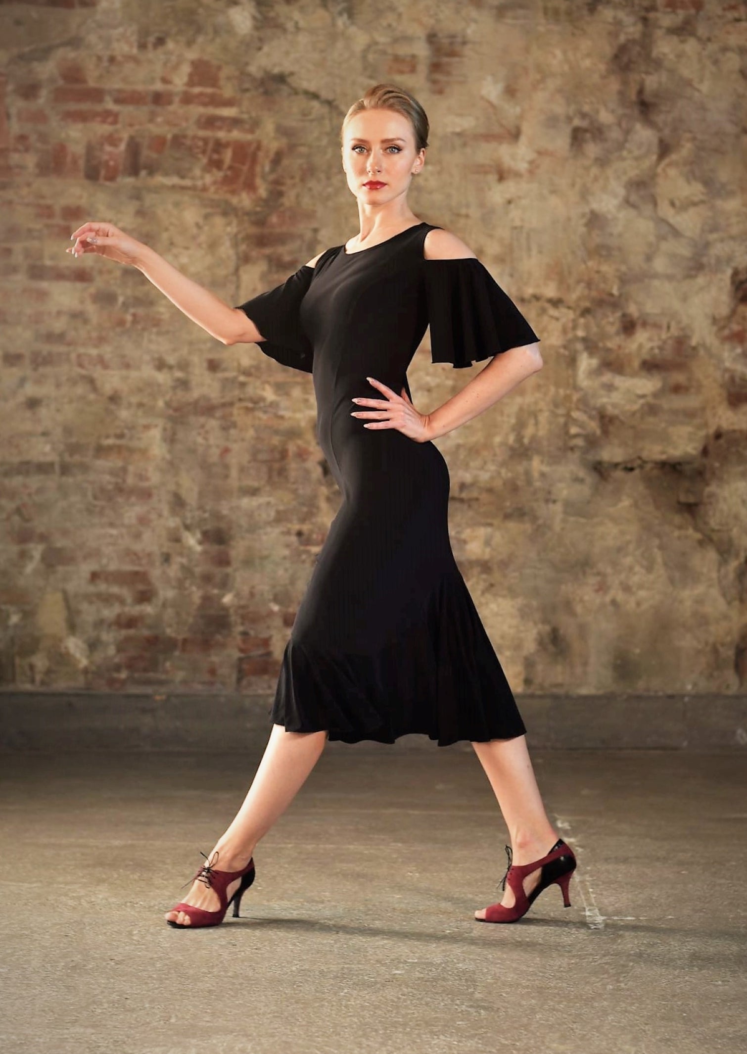 Tango Dress Nerea SM8030 Ruby red (195)