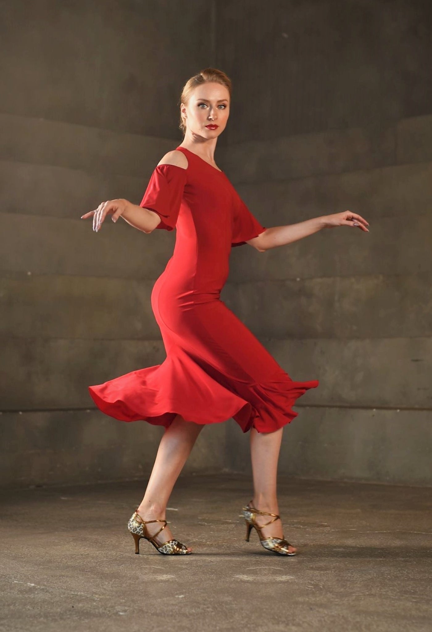 Tango Dress Nerea SM8030 Ruby red (195)
