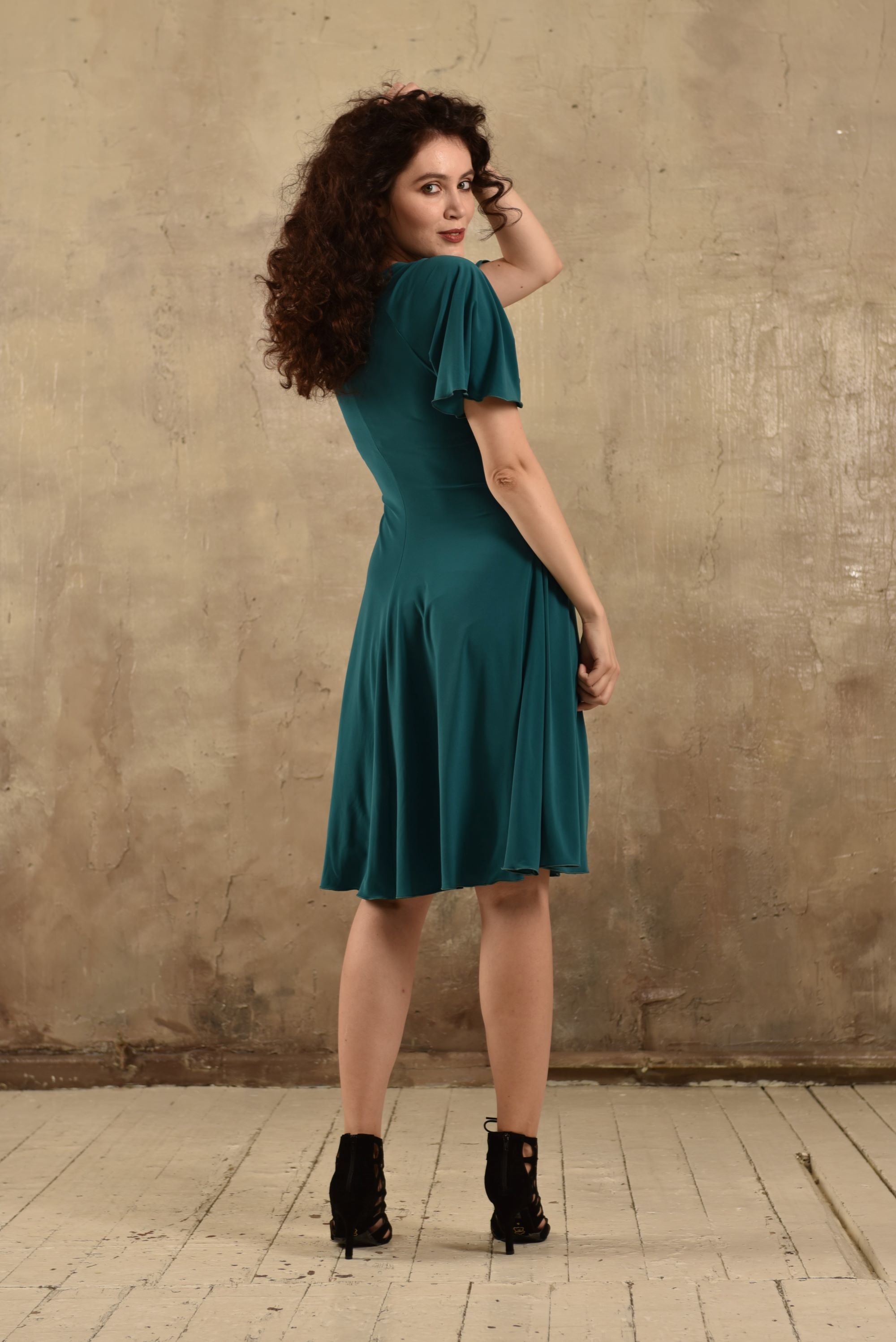 Tanzkleid SM8006 Sandra Klassisch rot (013)