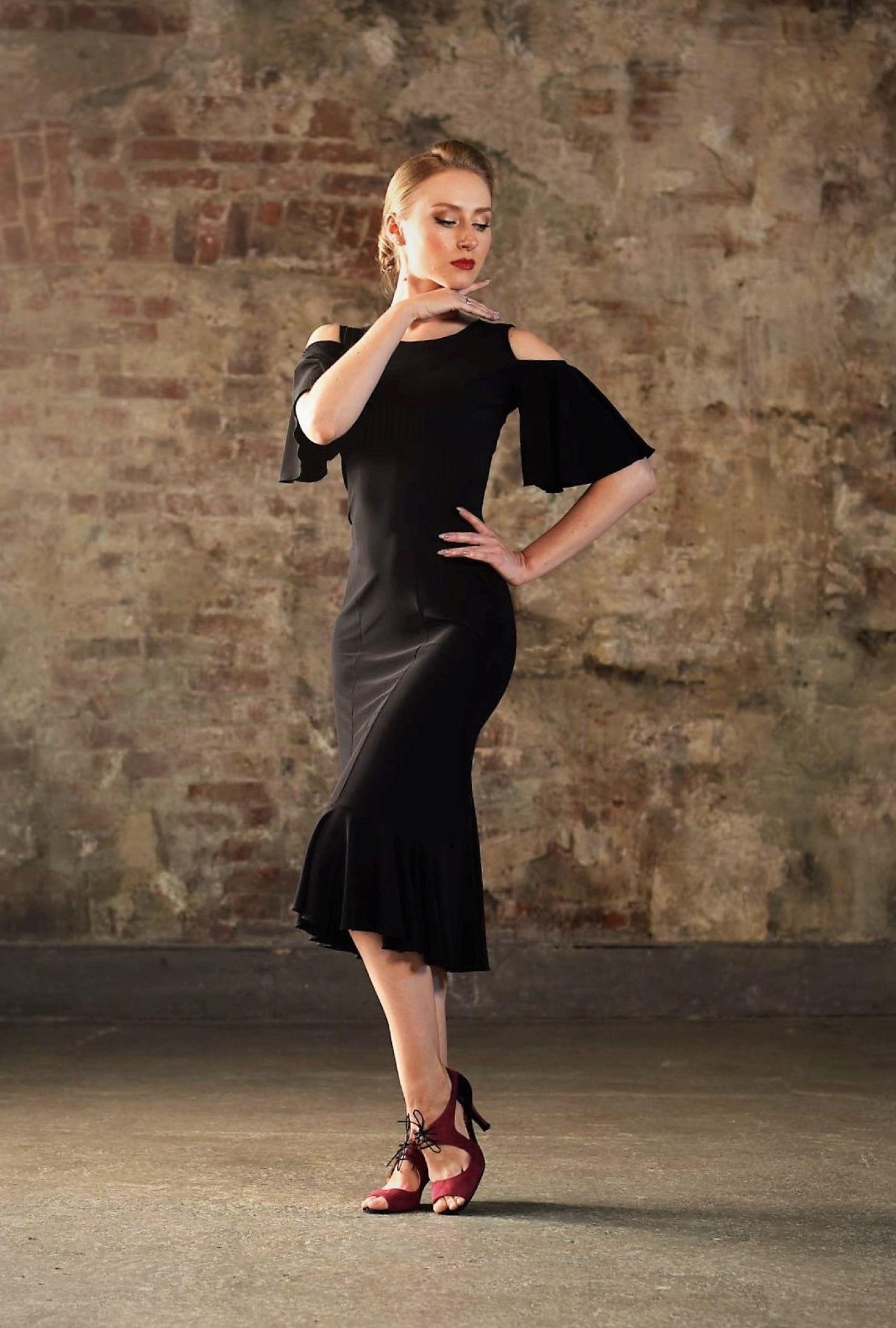 Tango Dress Nerea SM8030 Ruby red (195)