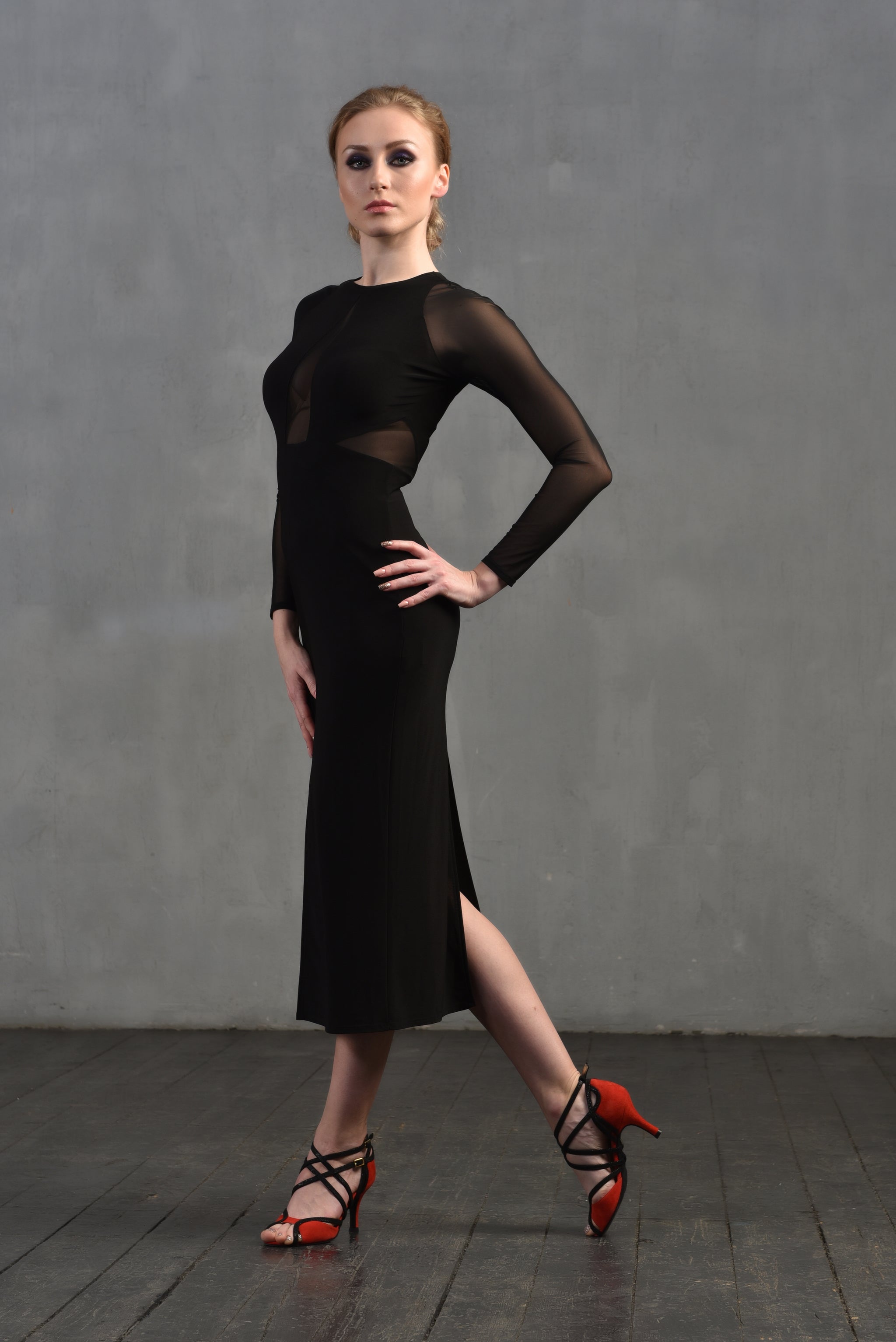 Tango Dress Andrea SM8017 Jet black (037)