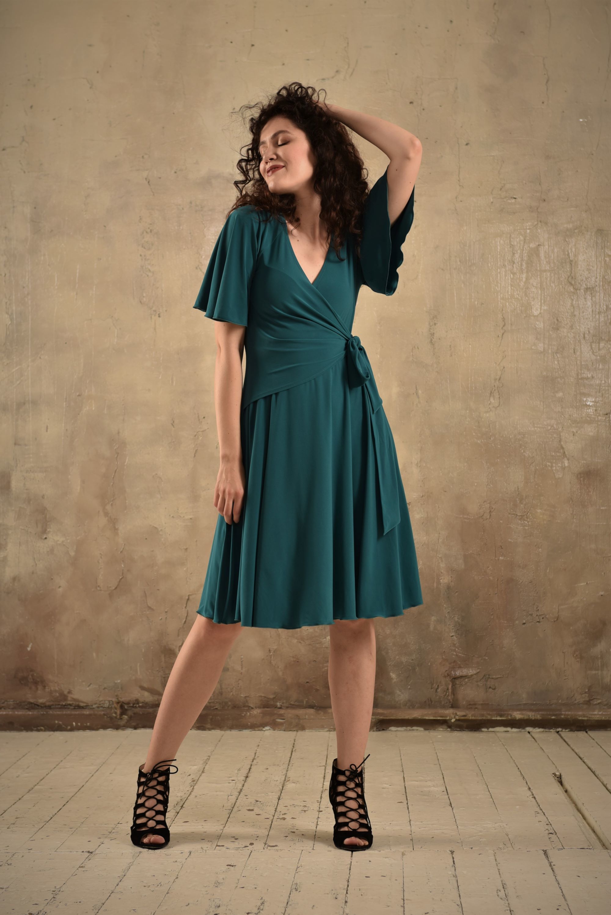 Tanzkleid SM8006 Sandra Klassisch rot (013)